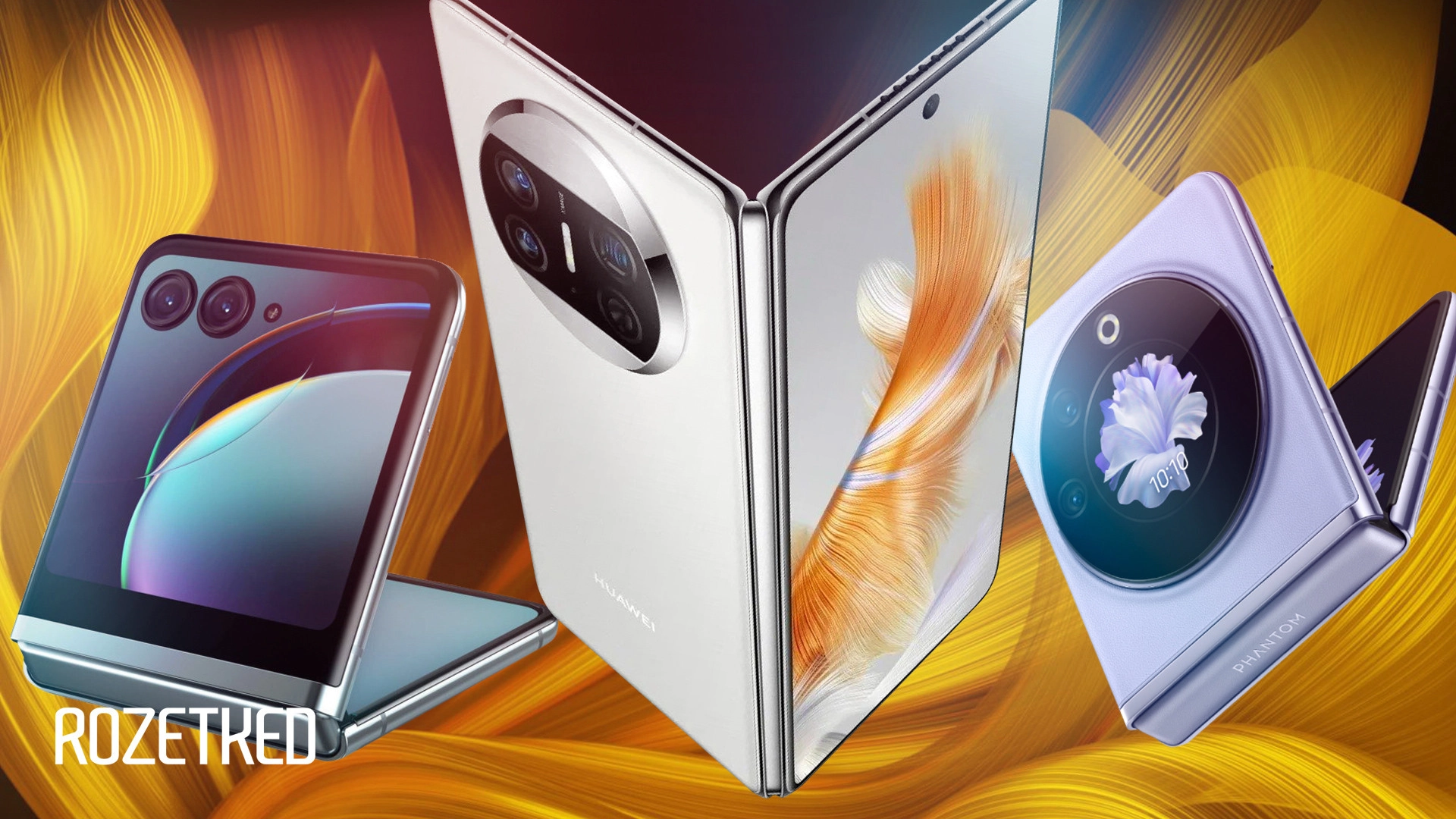 Топ-10 складных смартфонов 2023 года