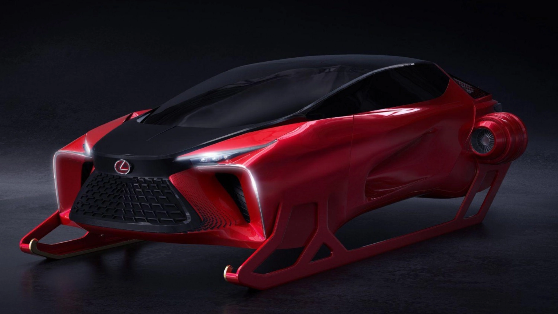 HX Sleigh — летающие сани для Санты с «Оленьим приводом» от Lexus