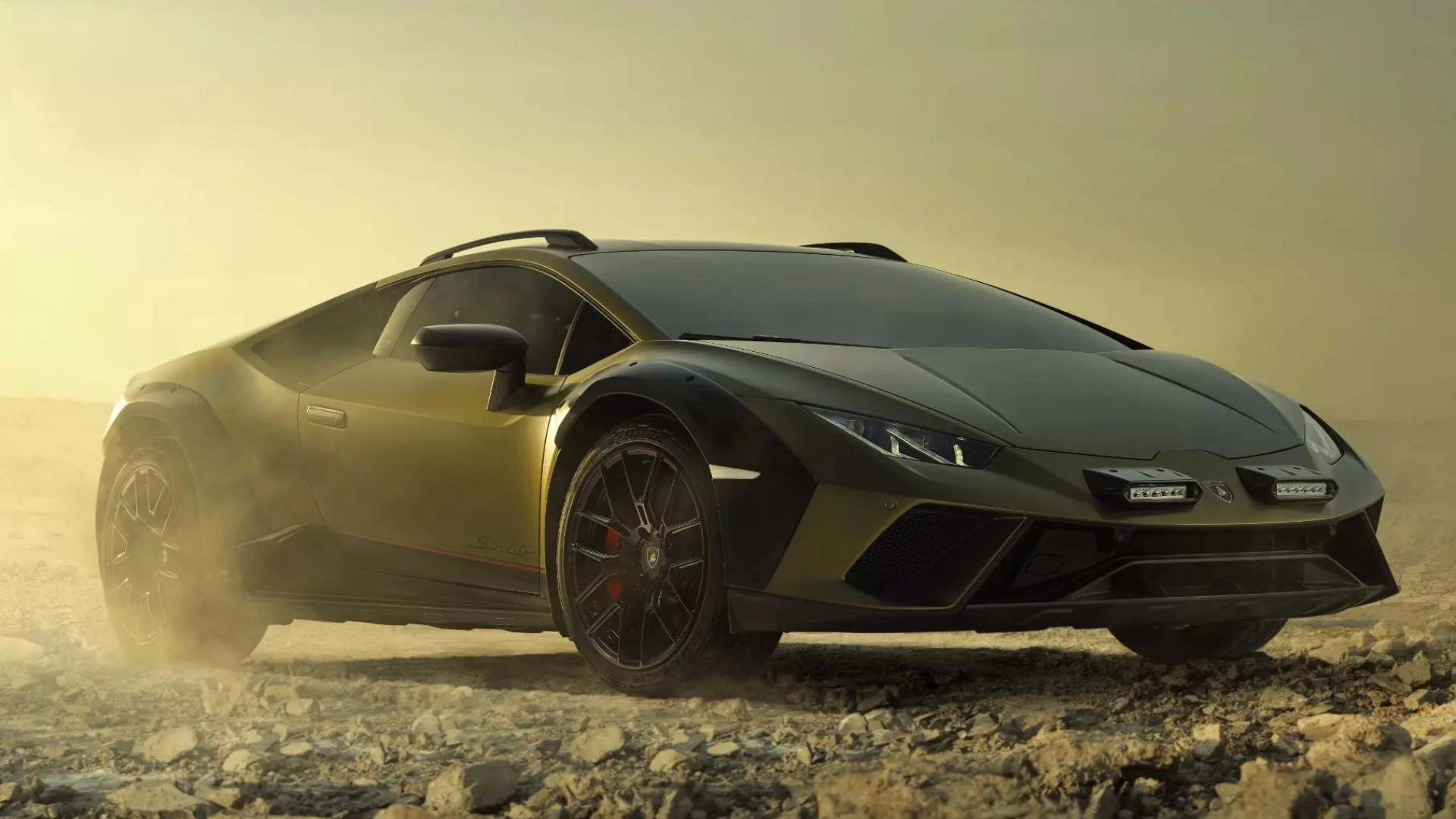 Lamborghini представила Huracan Sterrato — спорткар, который не боится бездорожья