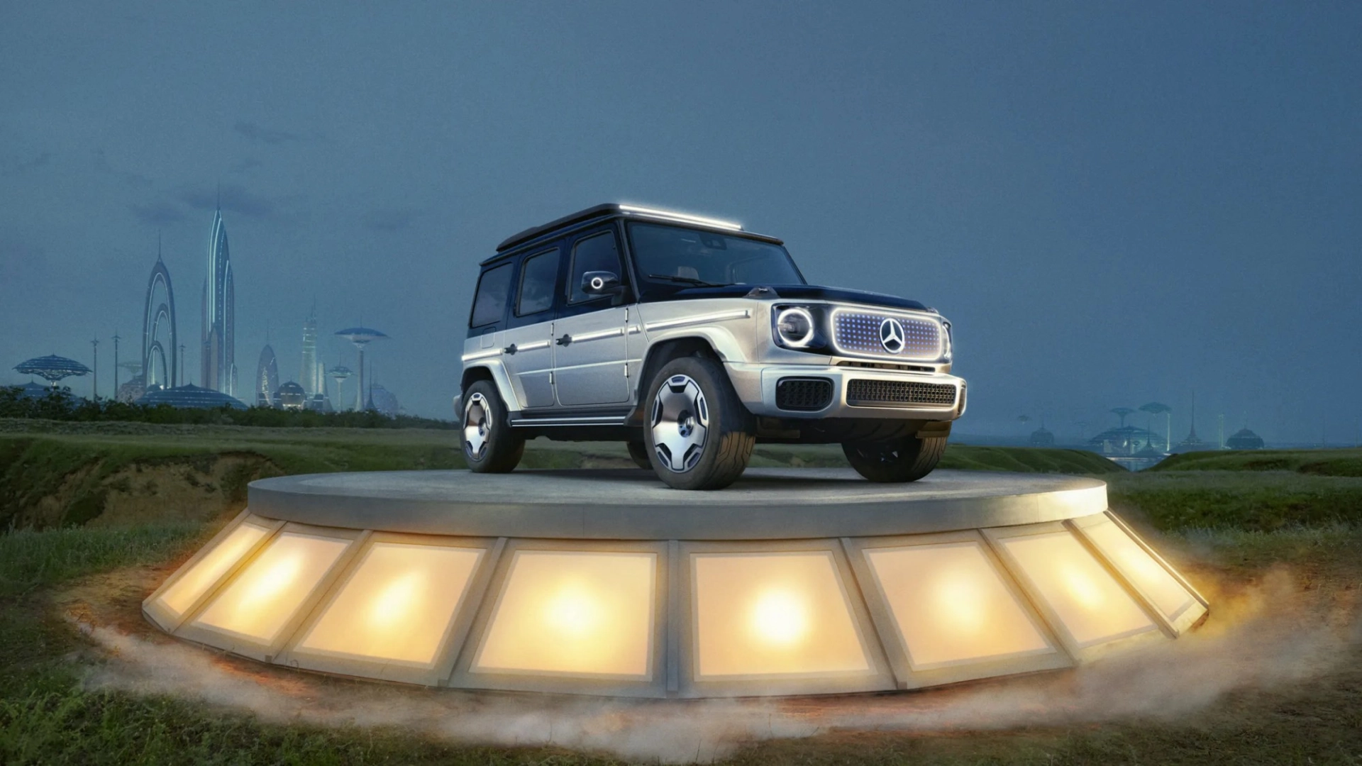 Mercedes-Benz представила концепт электрического G-Wagen