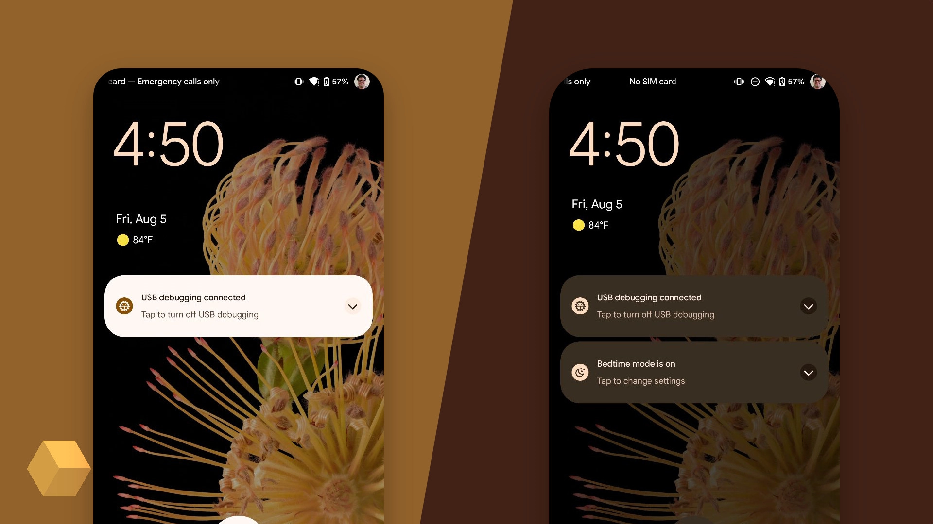 В Android 13 появится функция затемнения обоев в ночное время