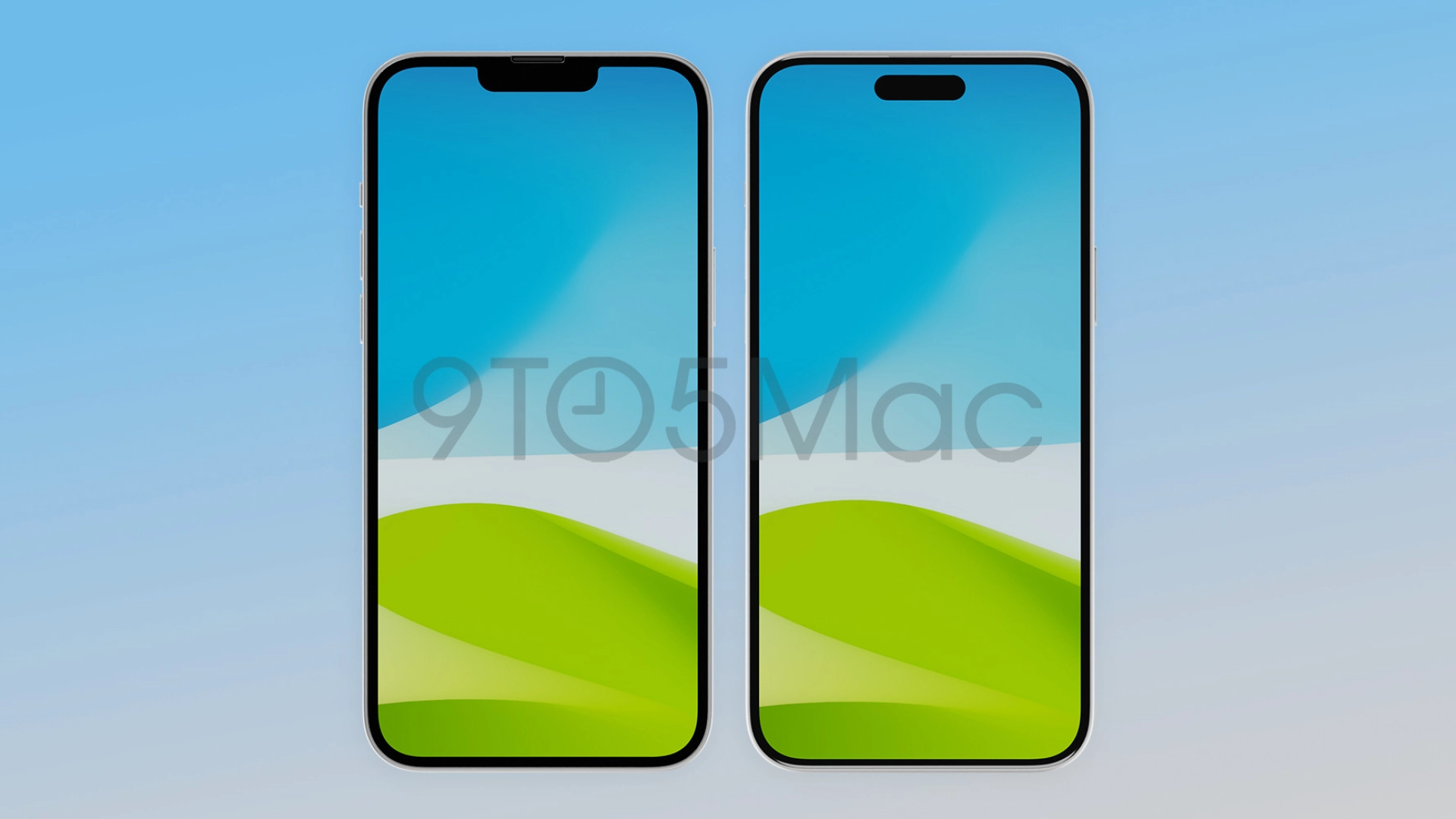 Рендеры iPhone 15 Plus демонстрируют уменьшенные рамки и скошенные грани