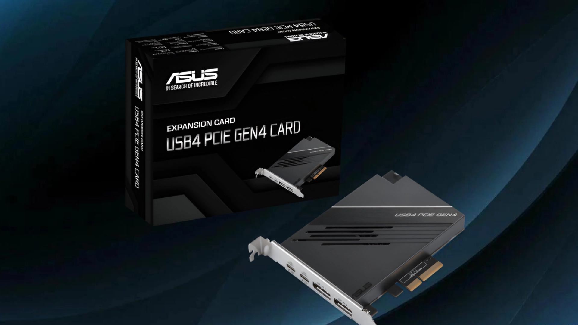 Asus расширила свой ассортимент «железа» картой PCIe с портами USB4 и DisplayPort 1.4