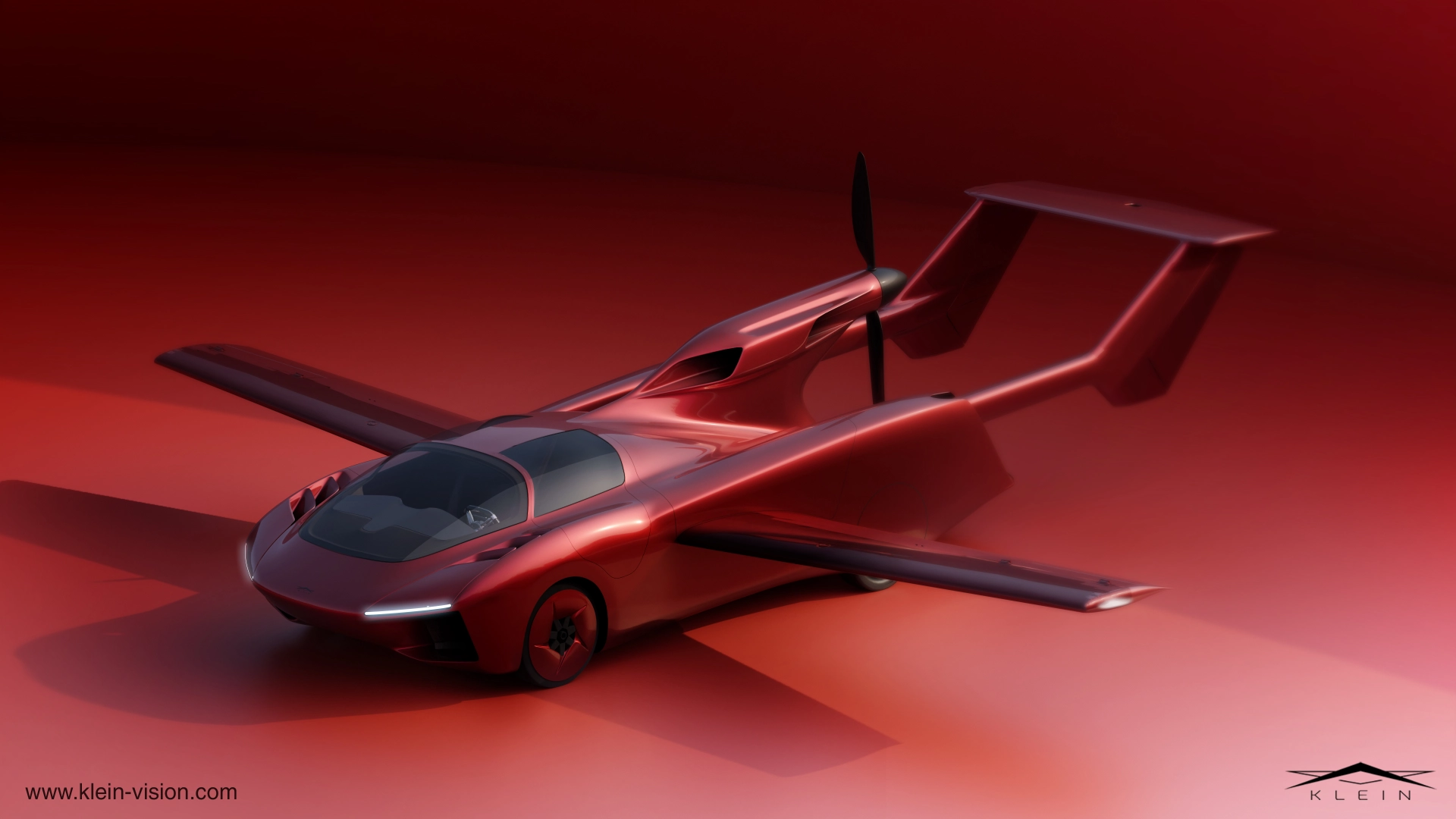 Klein Vision готовит к запуску летающий автомобиль AirCar 2