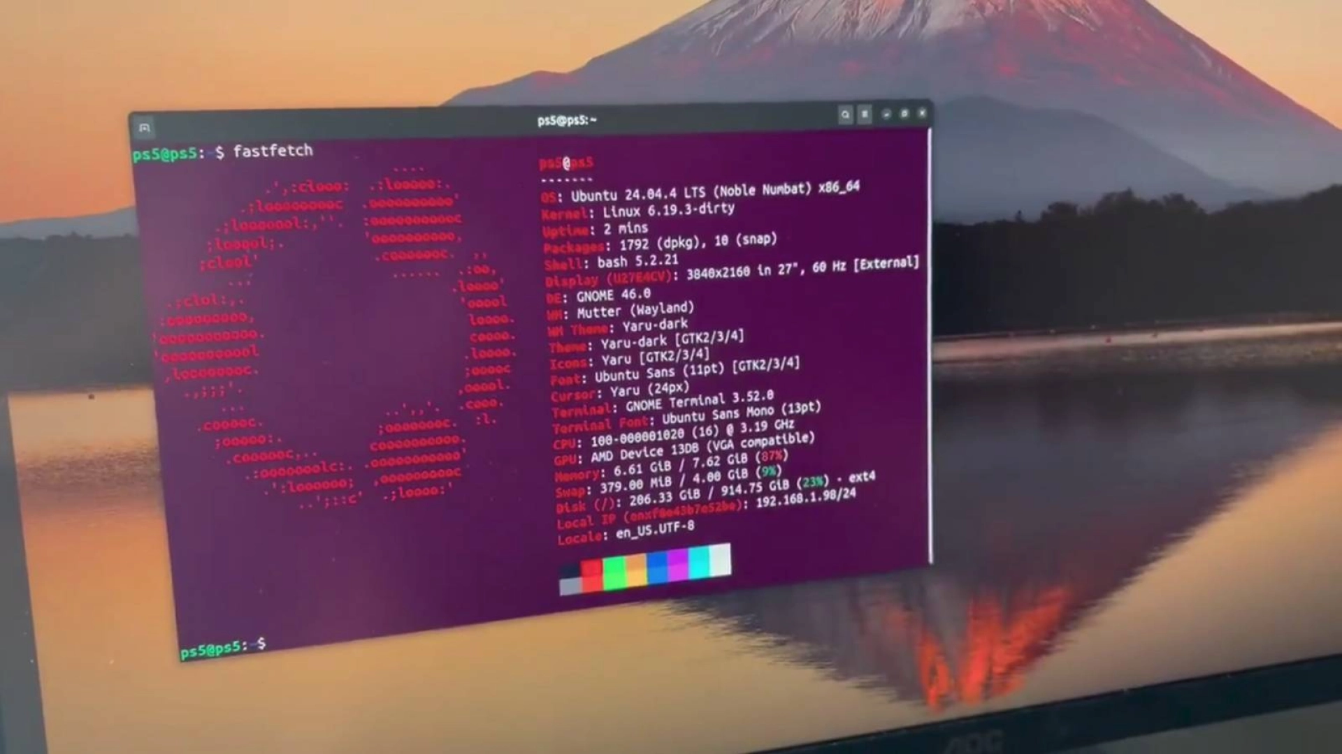 Разработчик-энтузиаст поставил Linux на PS5 и запустил на ней GTA V с трассировкой лучей