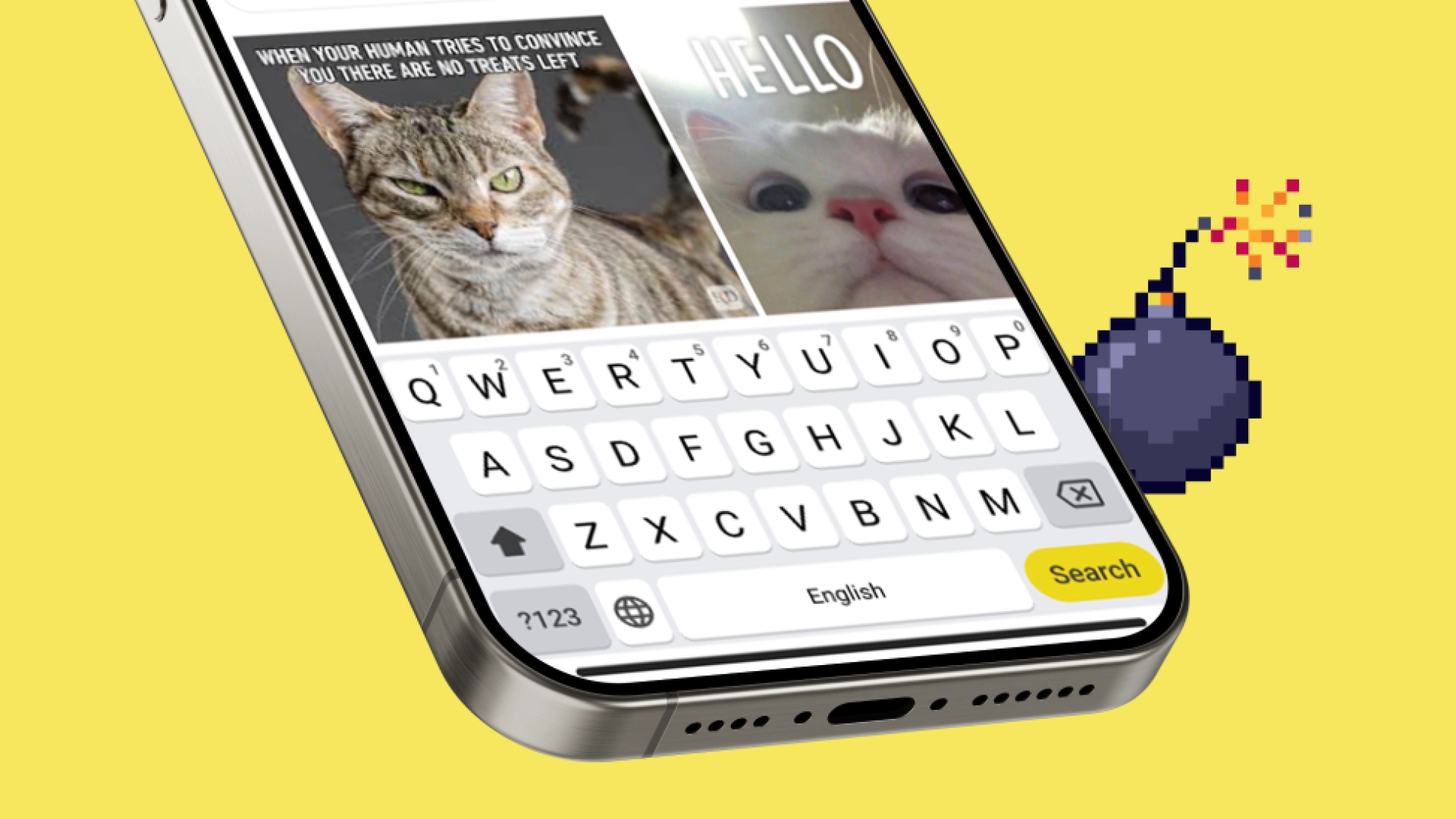 Meme Dealer — нативная ИИ-клавиатура  для автоматического подбора мемов в чатах