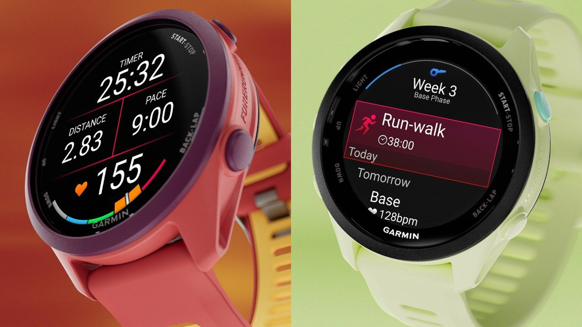 Garmin представила умные часы Forerunner 70 и 170 для начинающих бегунов