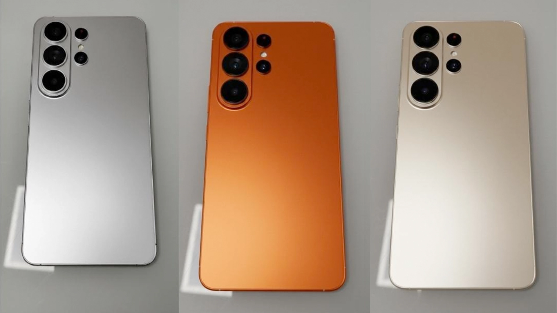 В сети показали «болванки» Galaxy S26 Ultra — в цвете Cosmic Orange, как у iPhone 17 Pro