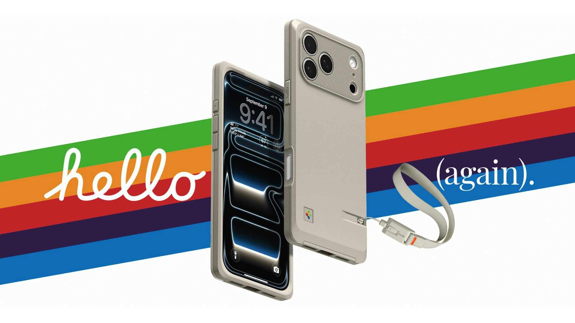 Spigen выпустила чехол для iPhone 17 Pro в стиле Macintosh 128К