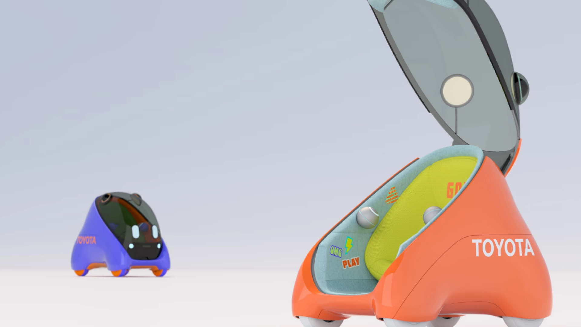 Toyota представила автономный электромобиль для детей