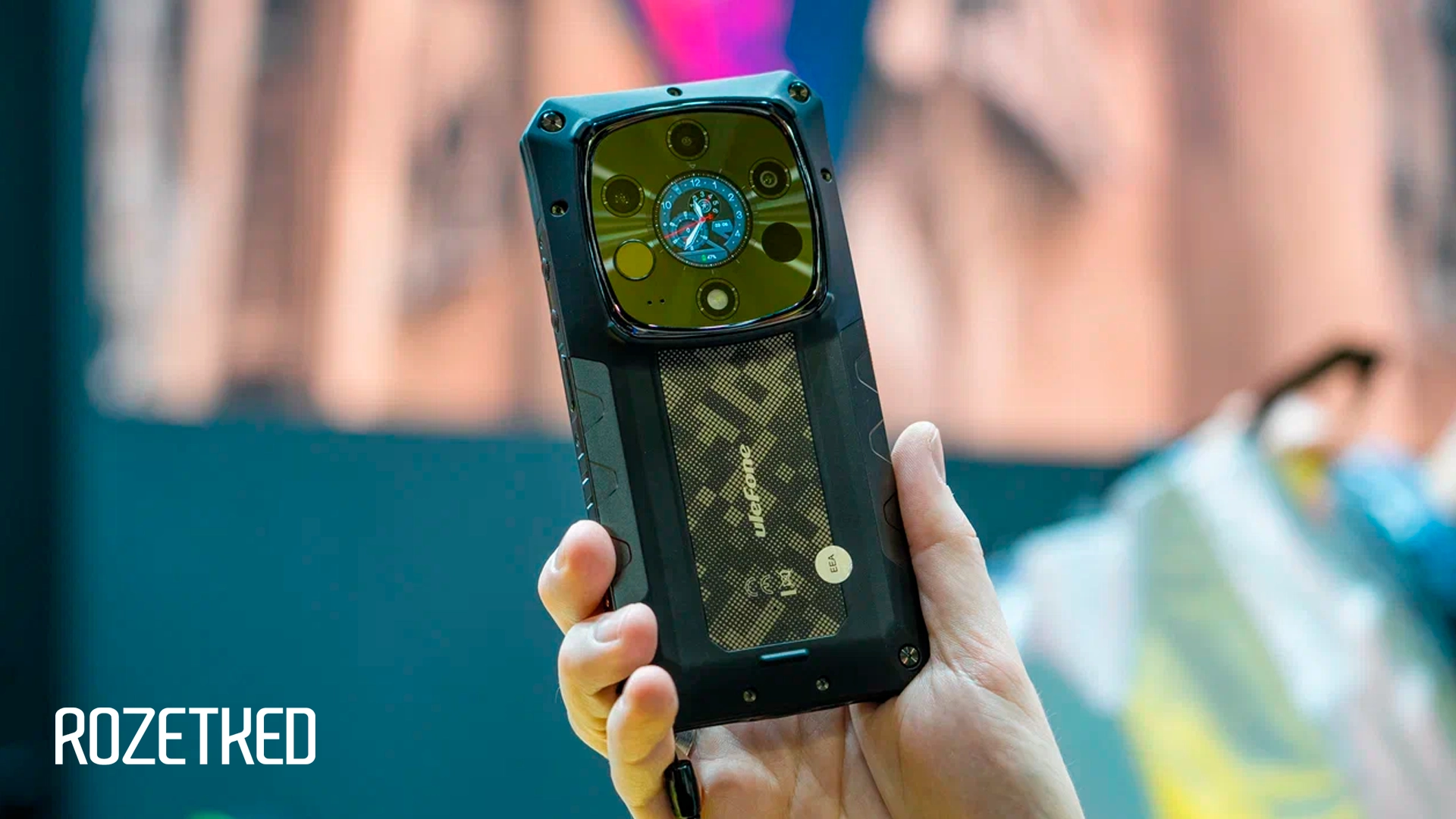 Это Ulefone Armor 28 Ultra — защищённый смартфон с батарейкой 10 600 мАч, двумя экранами и камерой Sony