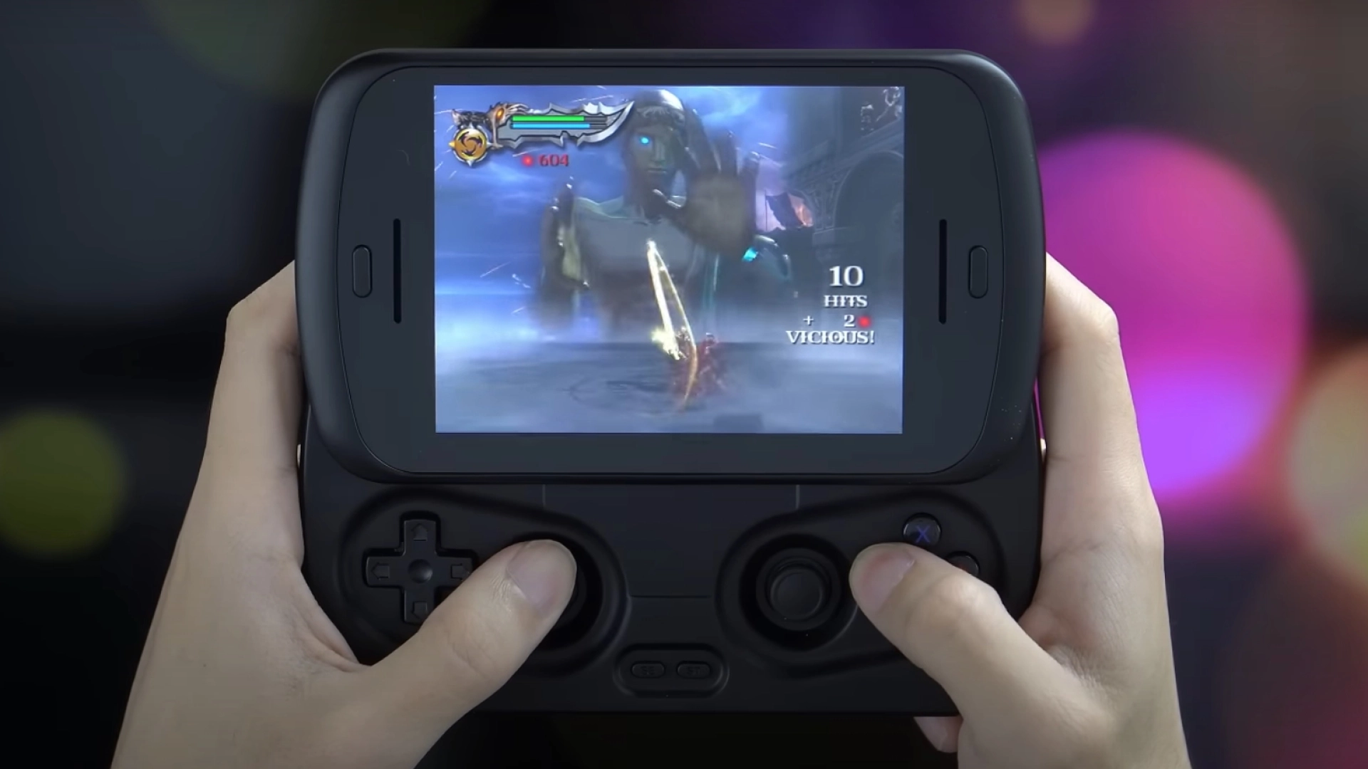 Видео: консоль Anbernic RG Slide в стиле Sony Xperia Play или PSP Go запускает игры от PS2 и Wii