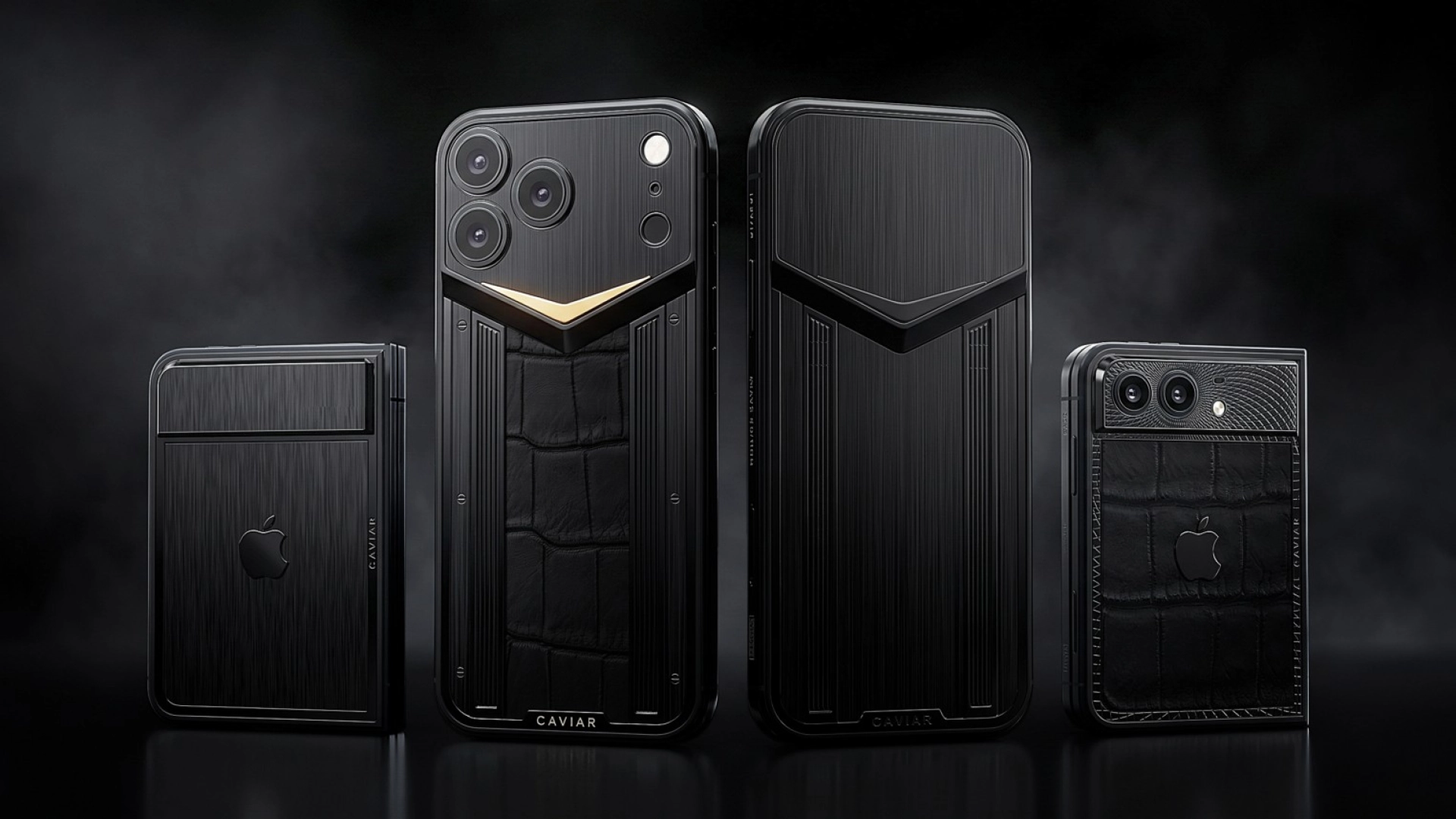 Caviar представила коллекцию чёрных iPhone 18 Pro и iPhone Duo без камер