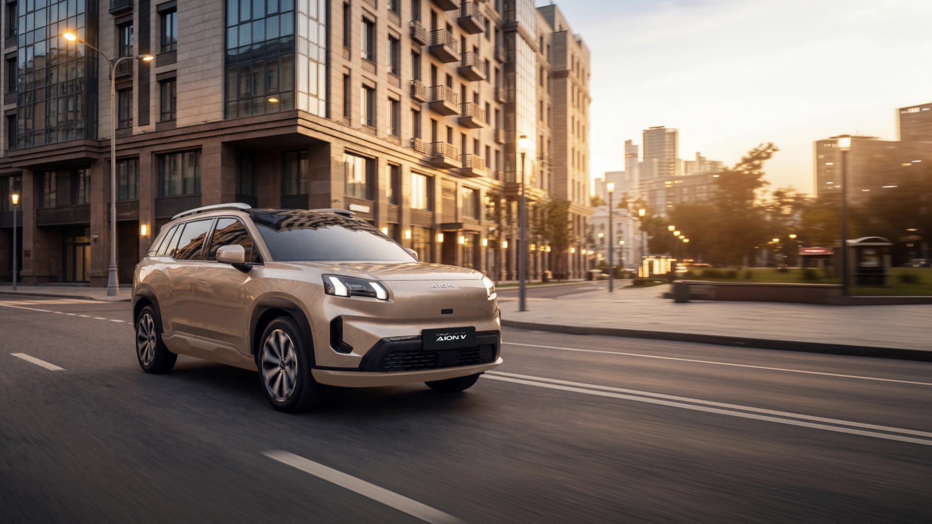 GAC объявила о старте продаж электрического кроссовера Aion V — по цене от 4 299 000 рублей