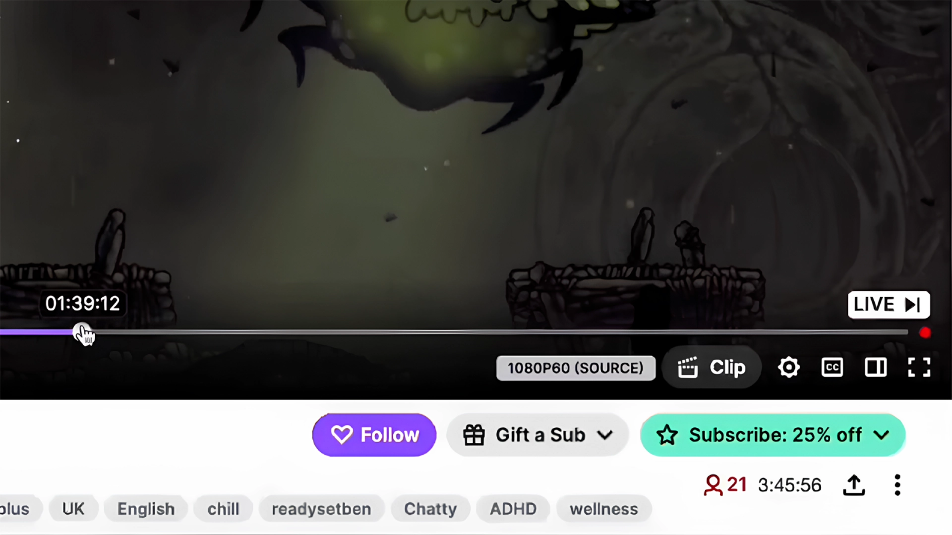 В веб-версии Twitch появилась перемотка прямых трансляций