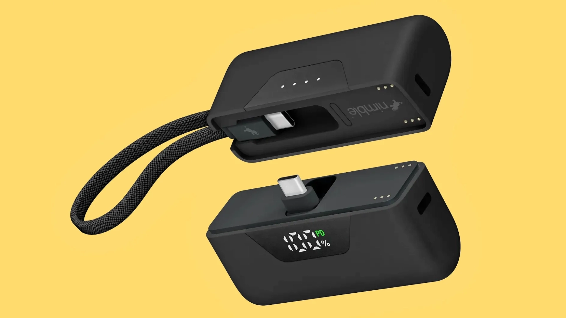 Модульный пауэрбанк Champ Stack 10K, разделяющийся на две части