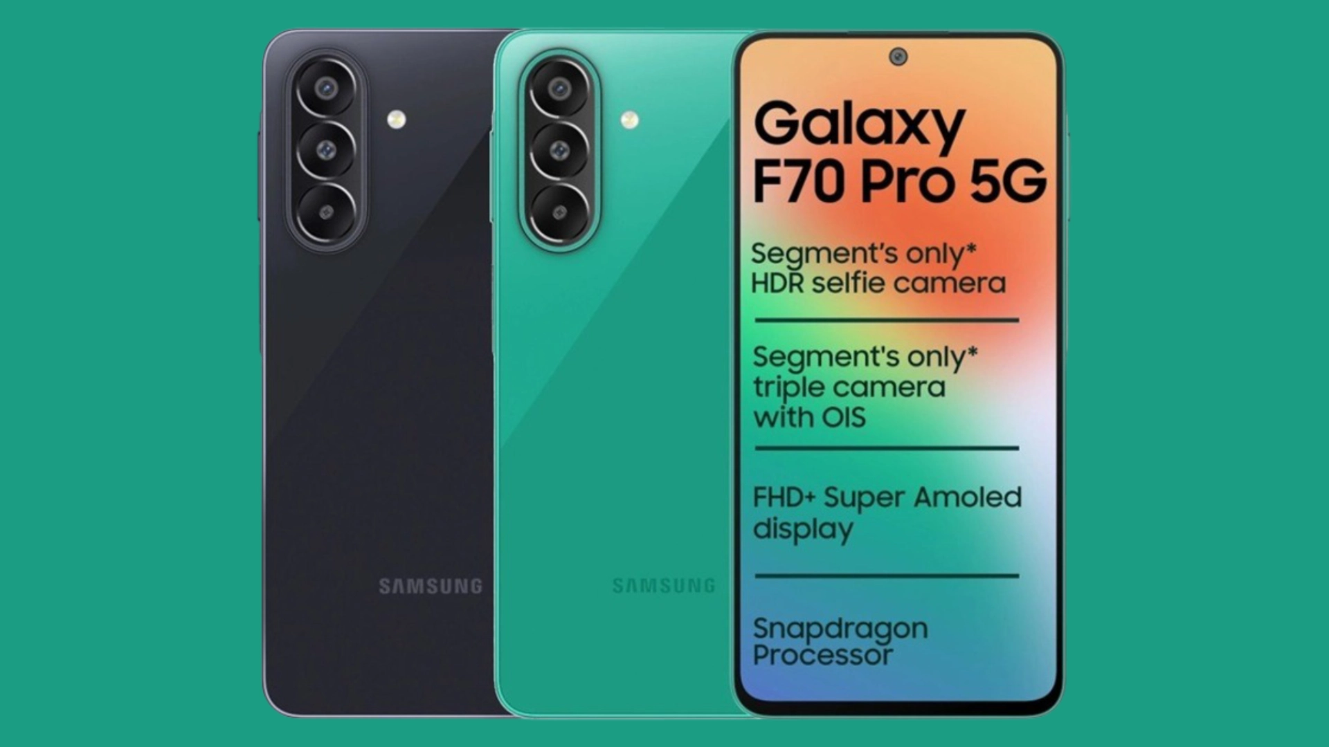 Samsung представила смартфон Galaxy F70 Pro