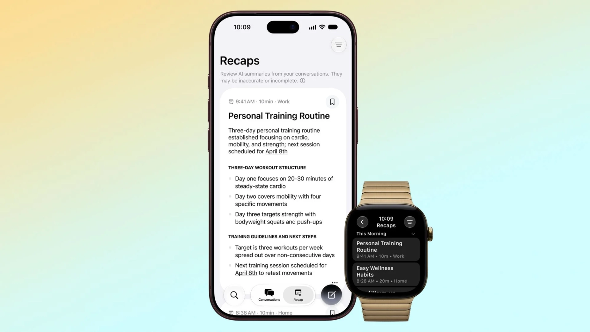 Apple рассказала, как работает функция Siri Recap