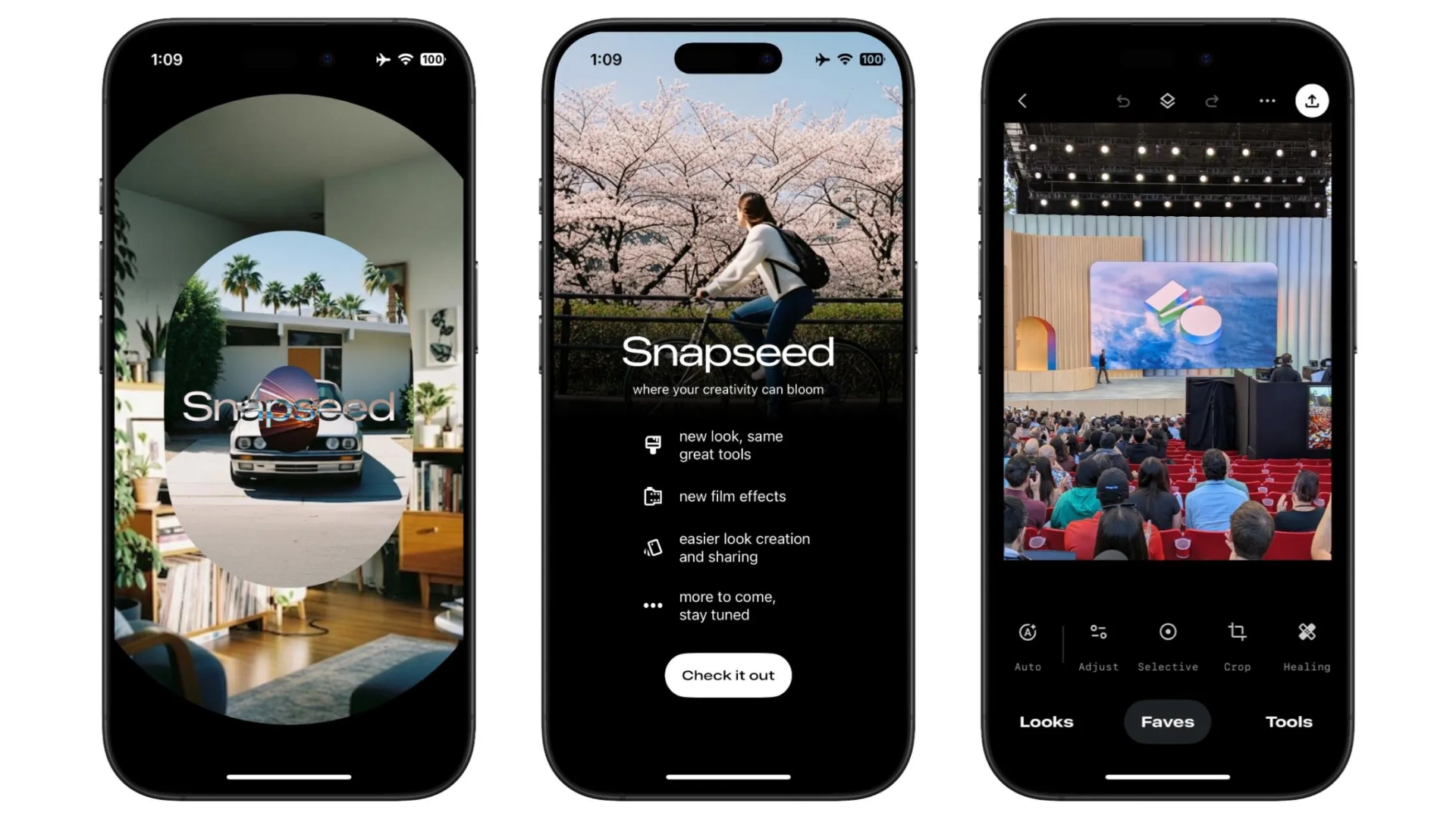 Фоторедактор Snapseed неожиданно обновился на iPhone