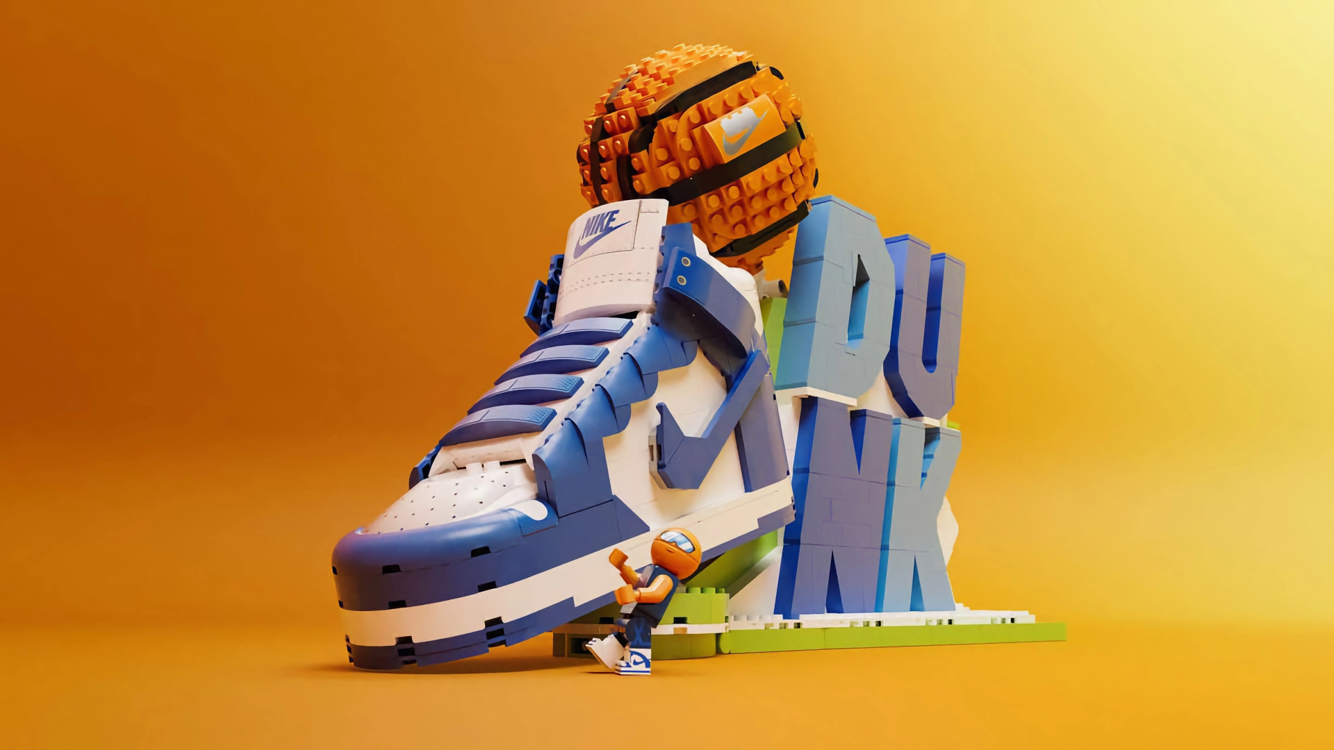 Lego представила набор по легендарным кроссовкам Nike Dunk