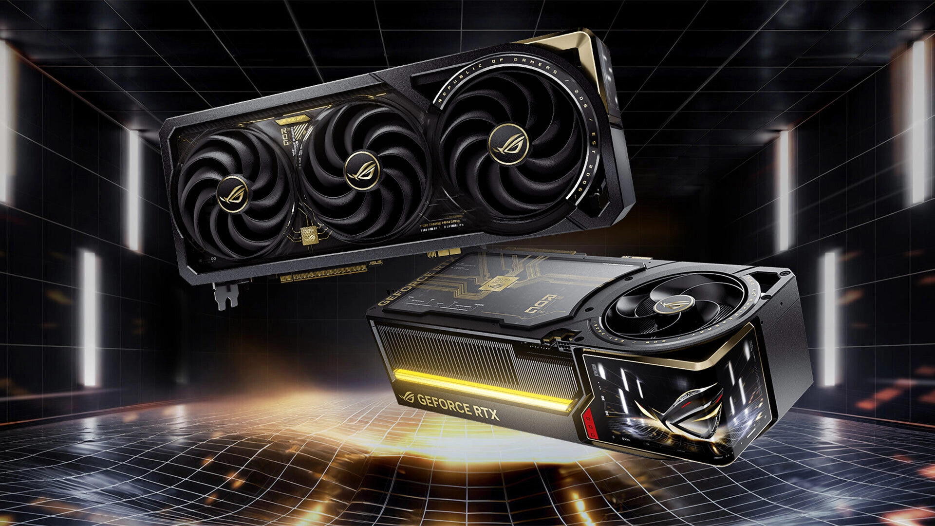 Asus анонсировала лимитированную RTX 5090 Edition 20 с изогнутым AMOLED-дисплеем на корпусе