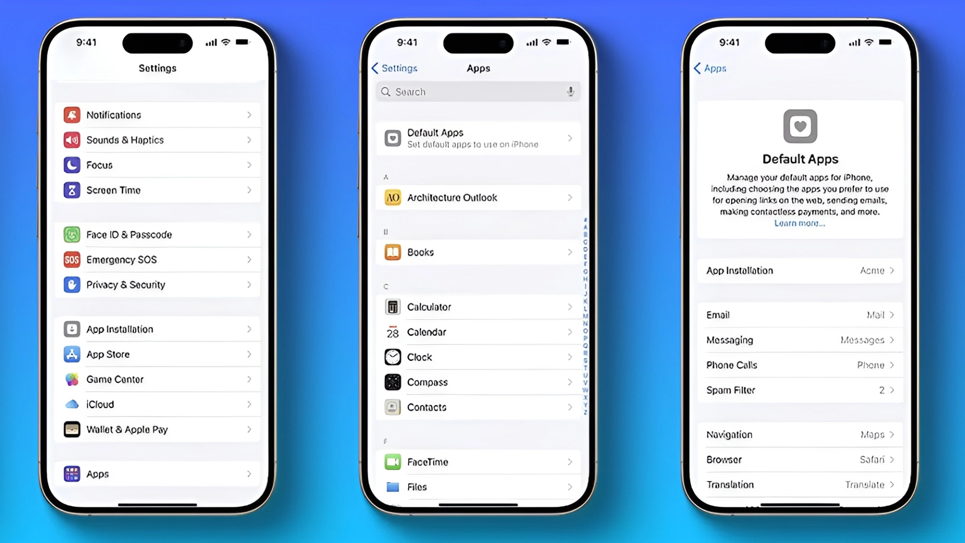 Пользователи iPhone из Евросоюза смогут менять приложения по умолчанию