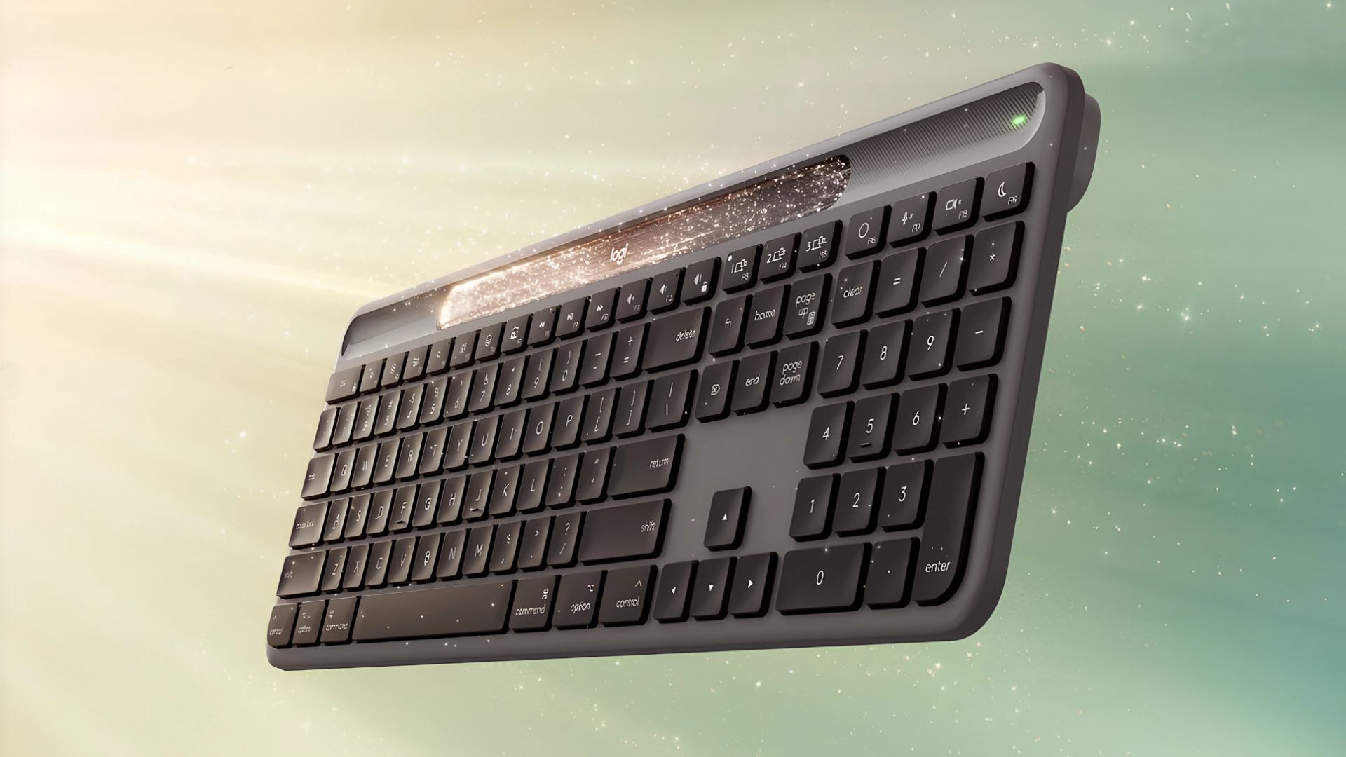 Logitech выпустила в продажу клавиатуру Signature Slim Solar+ K980 с солнечной зарядкой