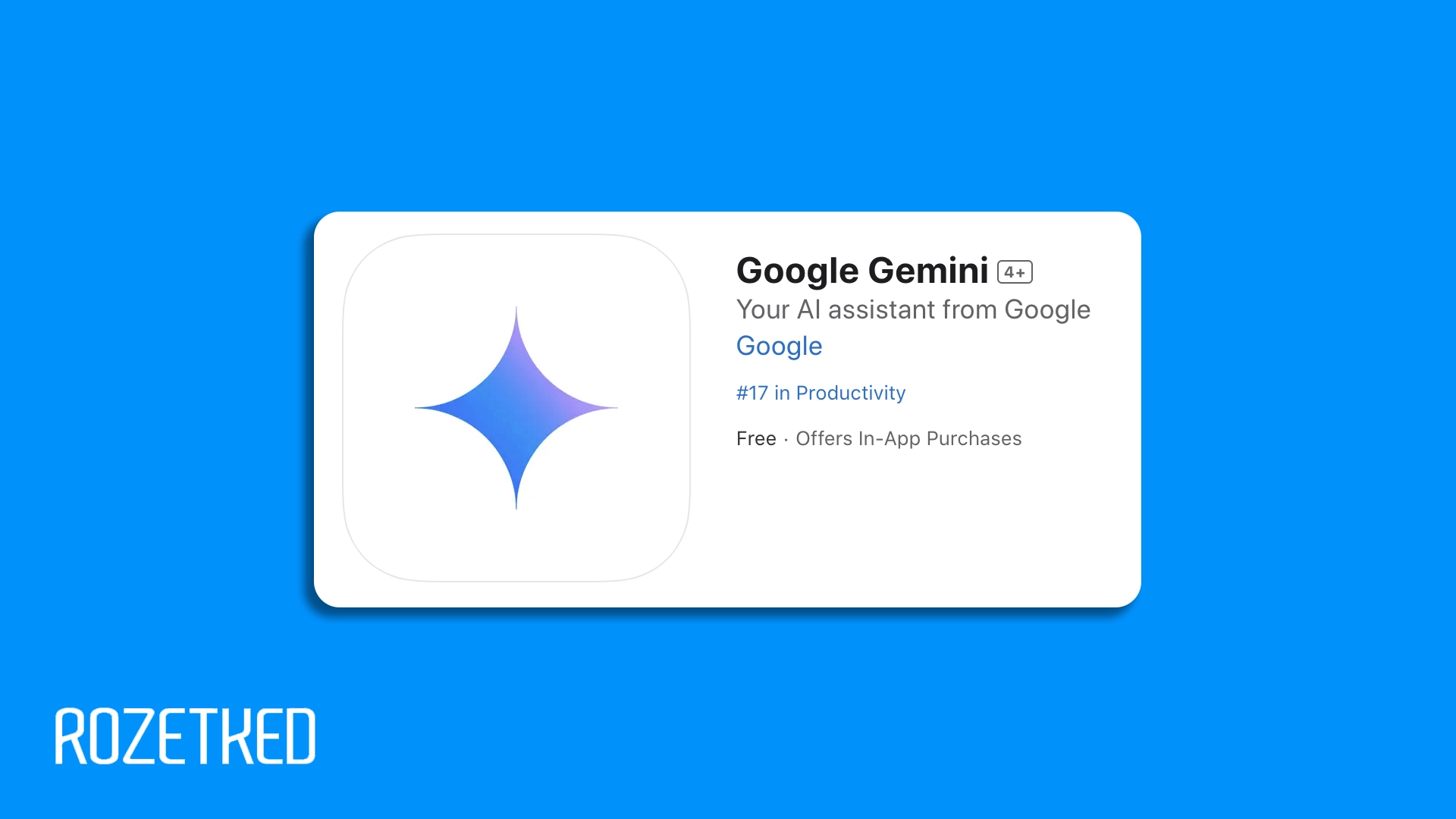 На iPhone вышло приложение Google Gemini с Gemini Live