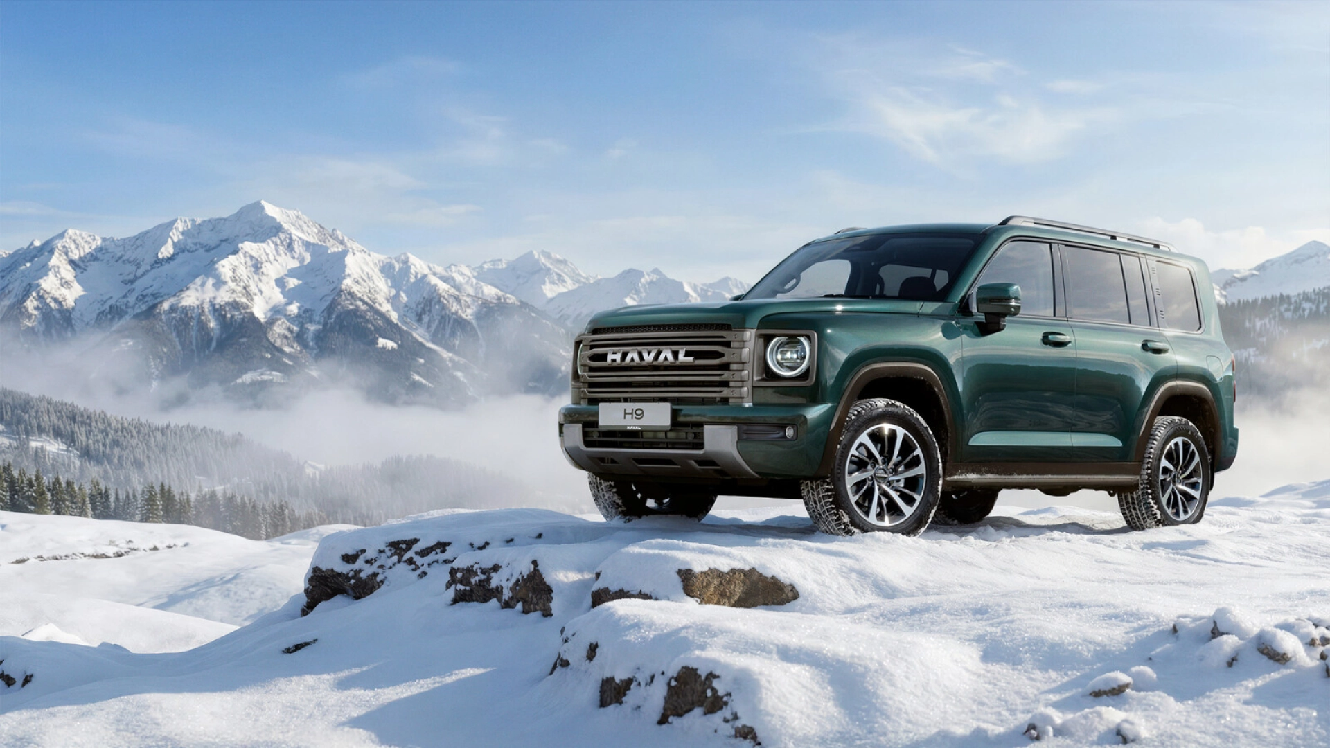 В России представили обновлённый Haval H9 (2026) — цена начнётся от 4 699 000 рублей