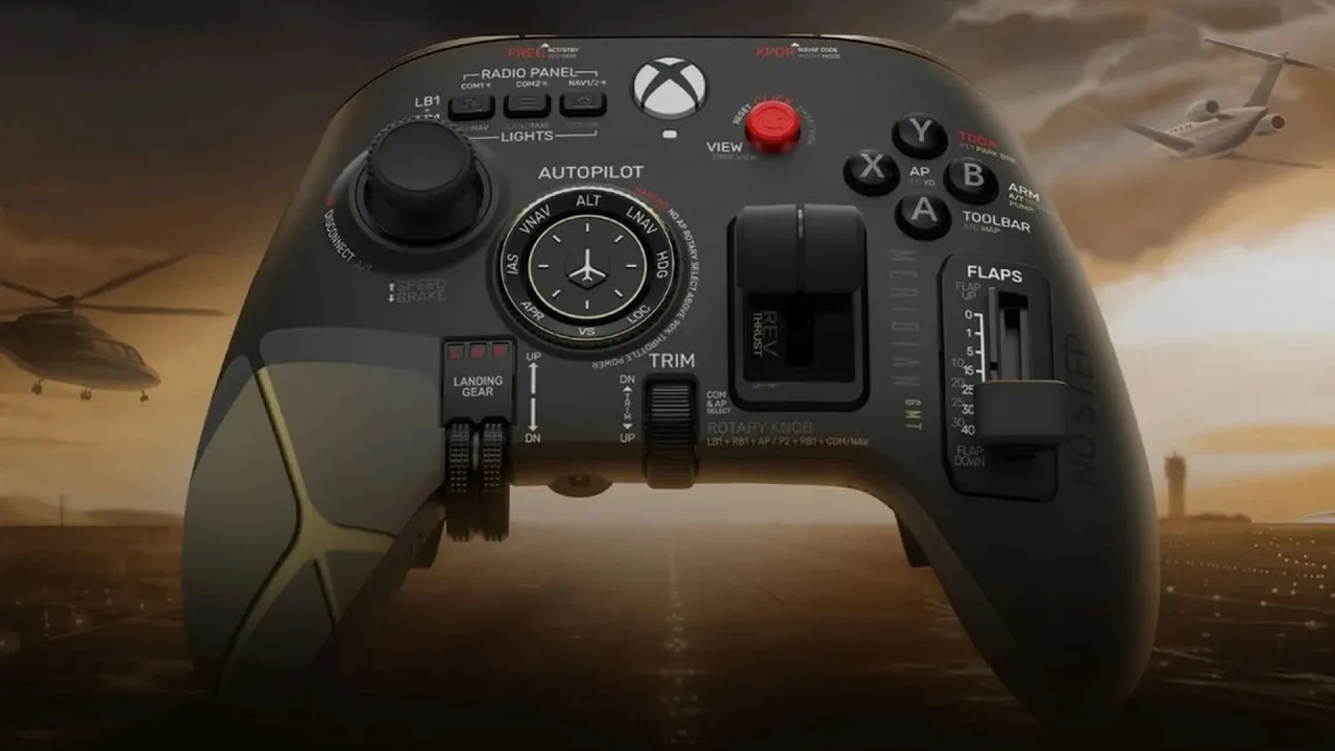 PowerA и Meridian GMT представили контроллер для Microsoft Flight Simulator