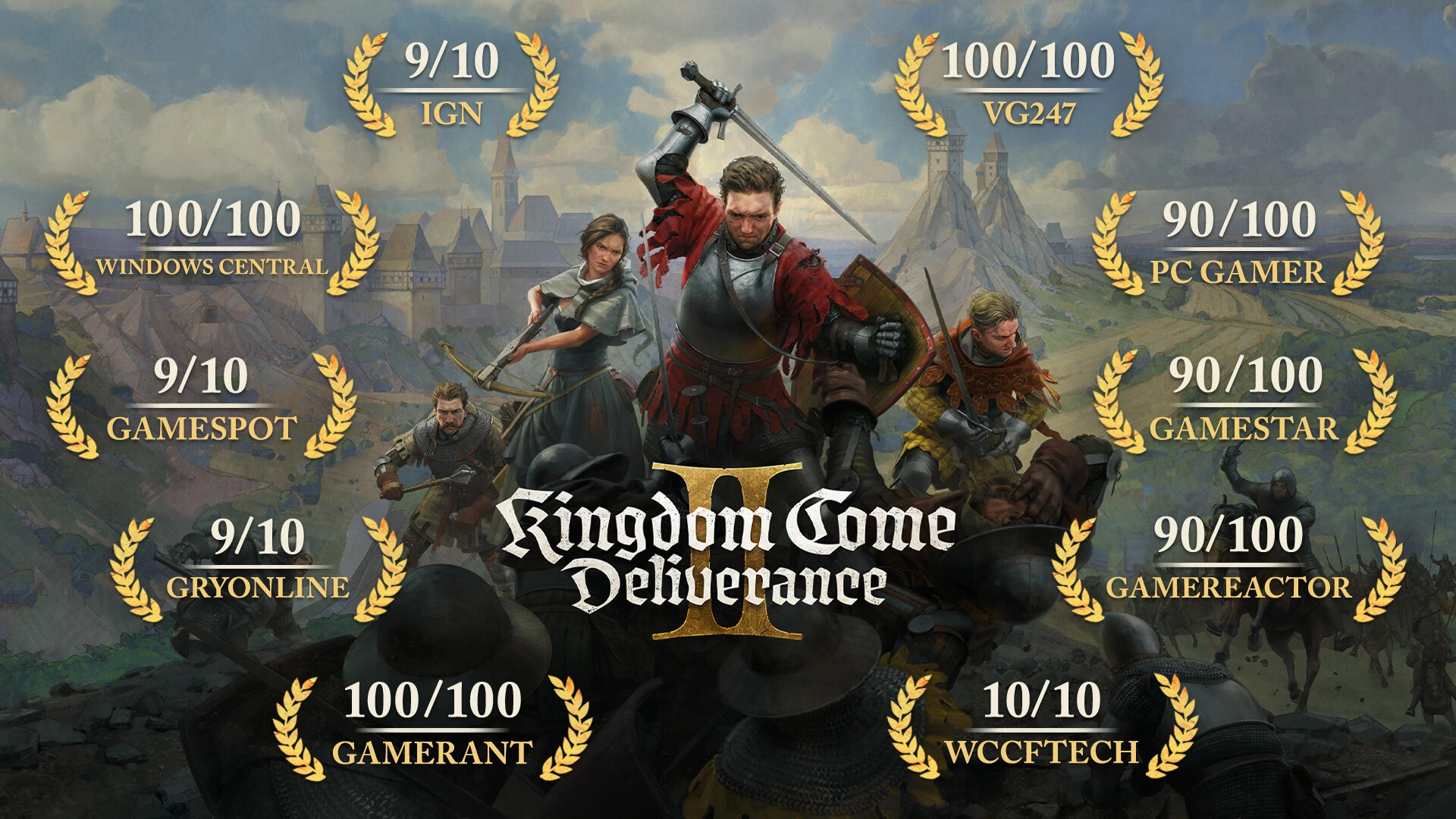 Состоялся релиз Kingdom Come Deliverance II — на ПК, PS5 и Xbox Series X/S