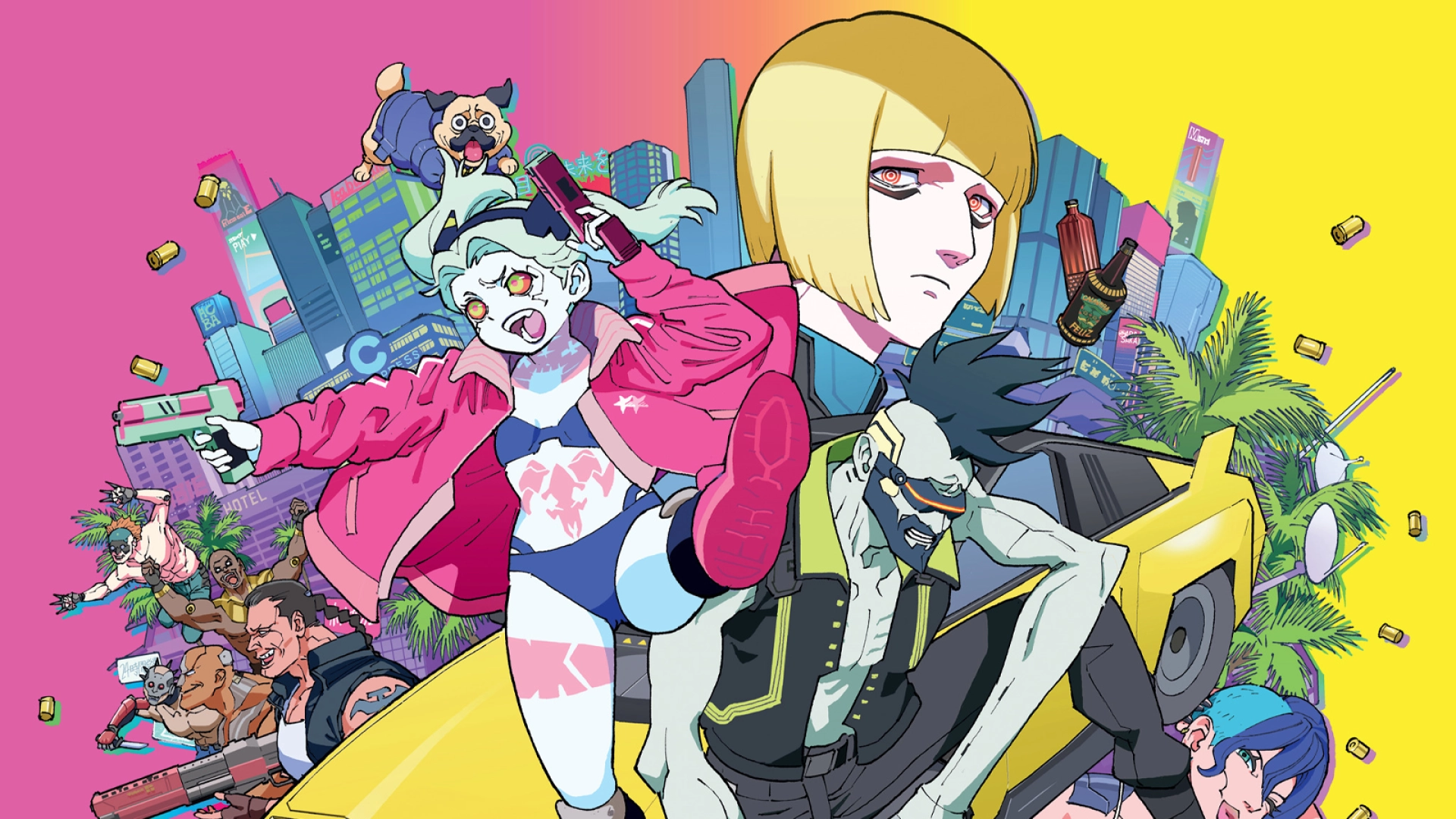 По вселенной Cyberpunk выпустили первый том манги Edgerunners Madness