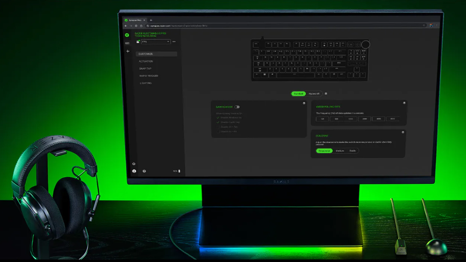 Razer запустила веб-версию утилиты Synapse для настройки своей периферии