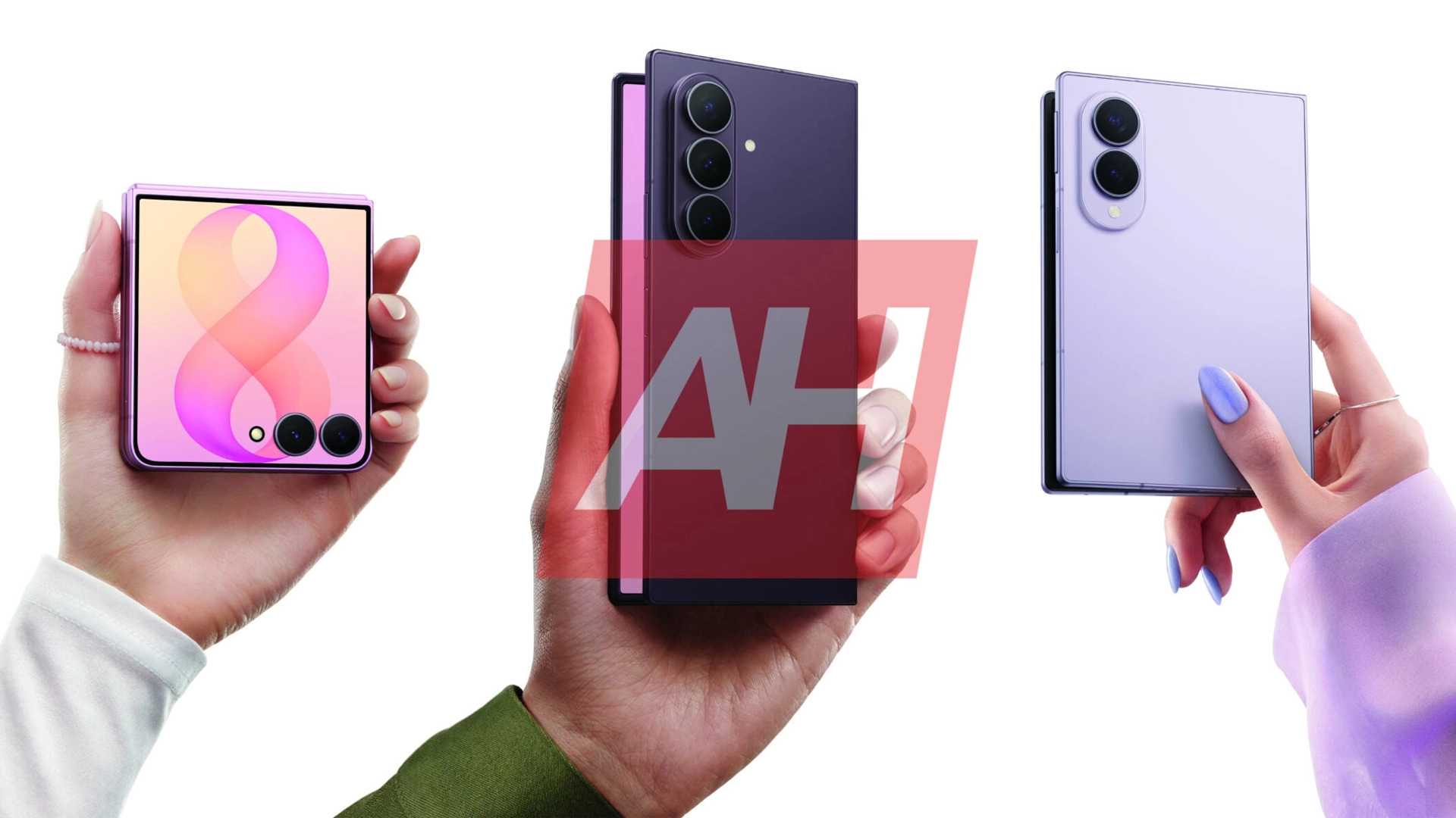 В Android Headlines поделились промо Galaxy Z Fold 8, Z Fold 8 Ultra и Z Flip 8