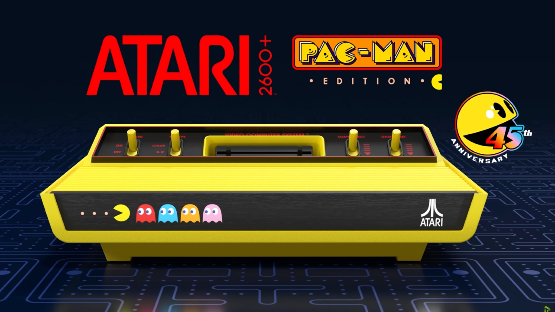 Atari представила лимитированную консоль 2600+ в стиле Pac-Man