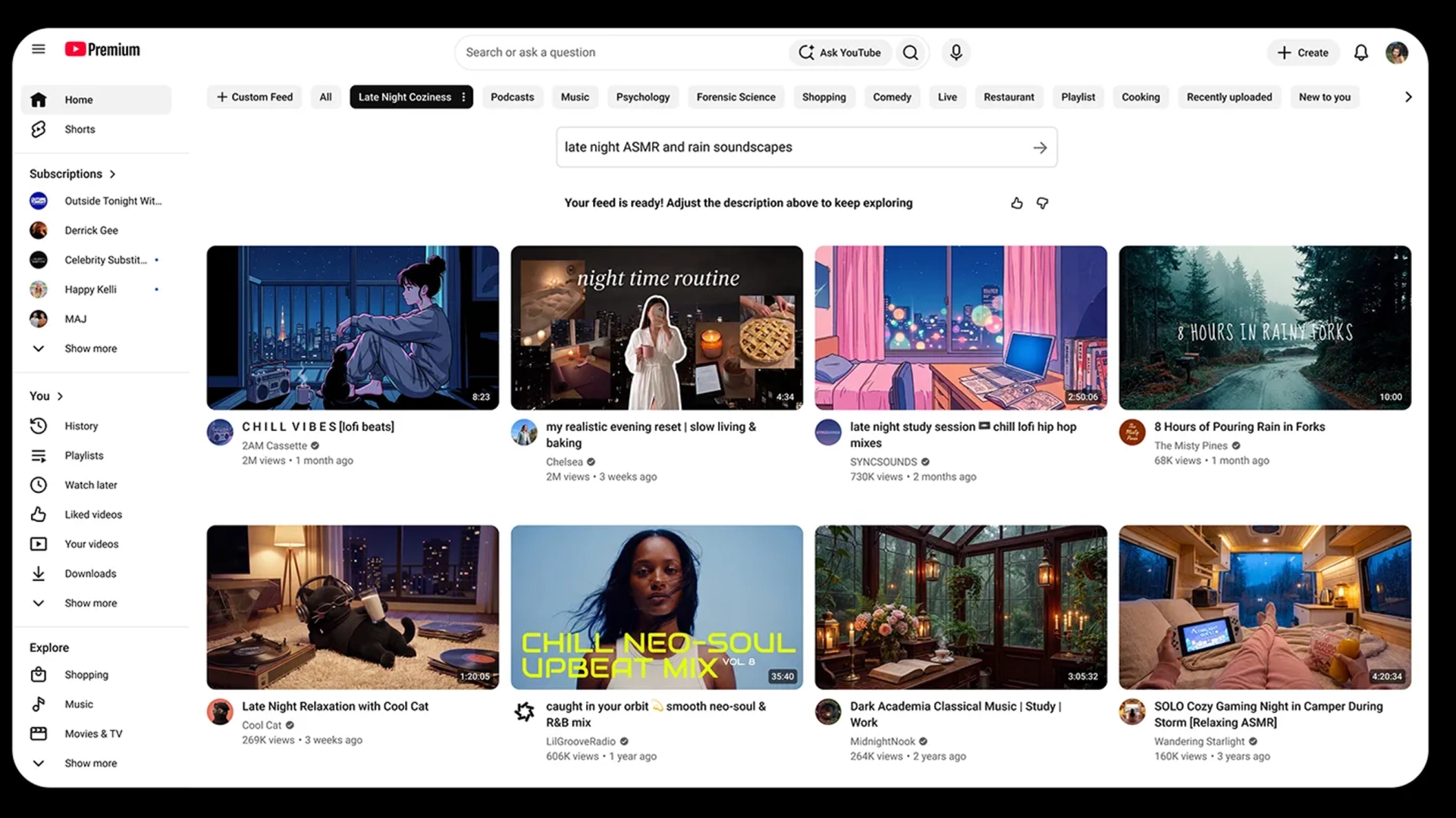 YouTube позволит создавать собственные ленты с рекомендациями