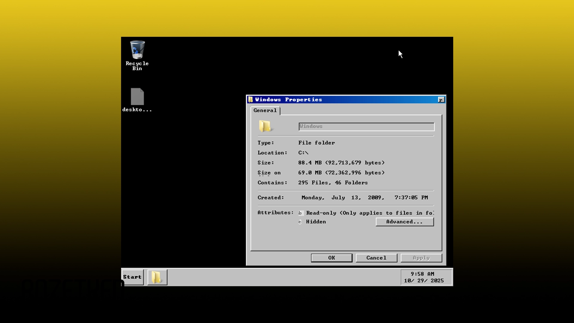 Энтузиаст урезал Windows 7 до 69 МБ