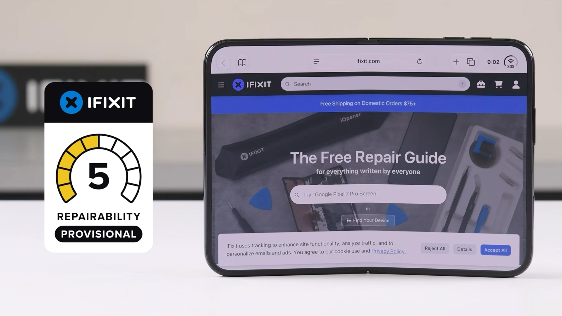 В iFixit разобрали iPhone Duo — «раскладушка» получила 5/10 баллов по ремонтопригодности