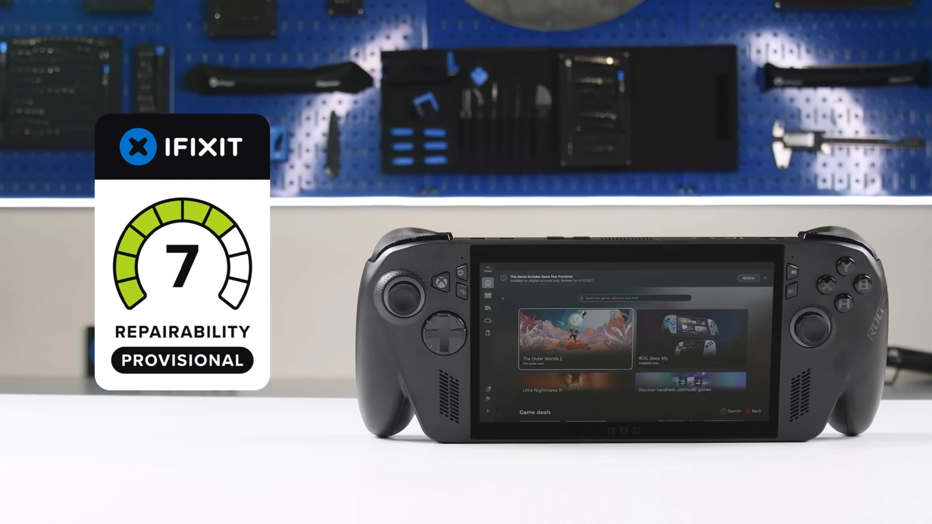 В iFixit разобрали ROG Xbox Ally X — ему поставили 7/10 по ремонтопригодности