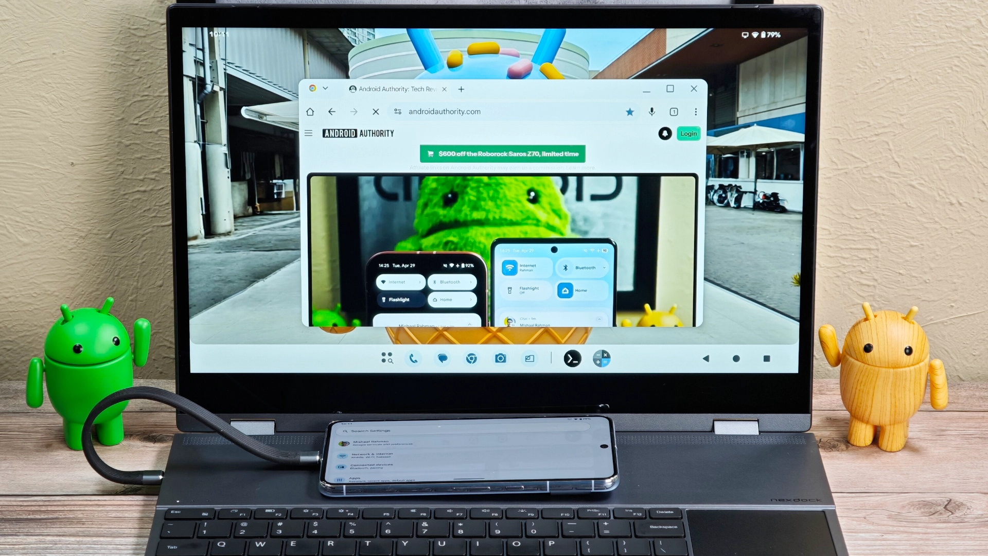 Google продолжает работать над десктопным режимом в Android — видео