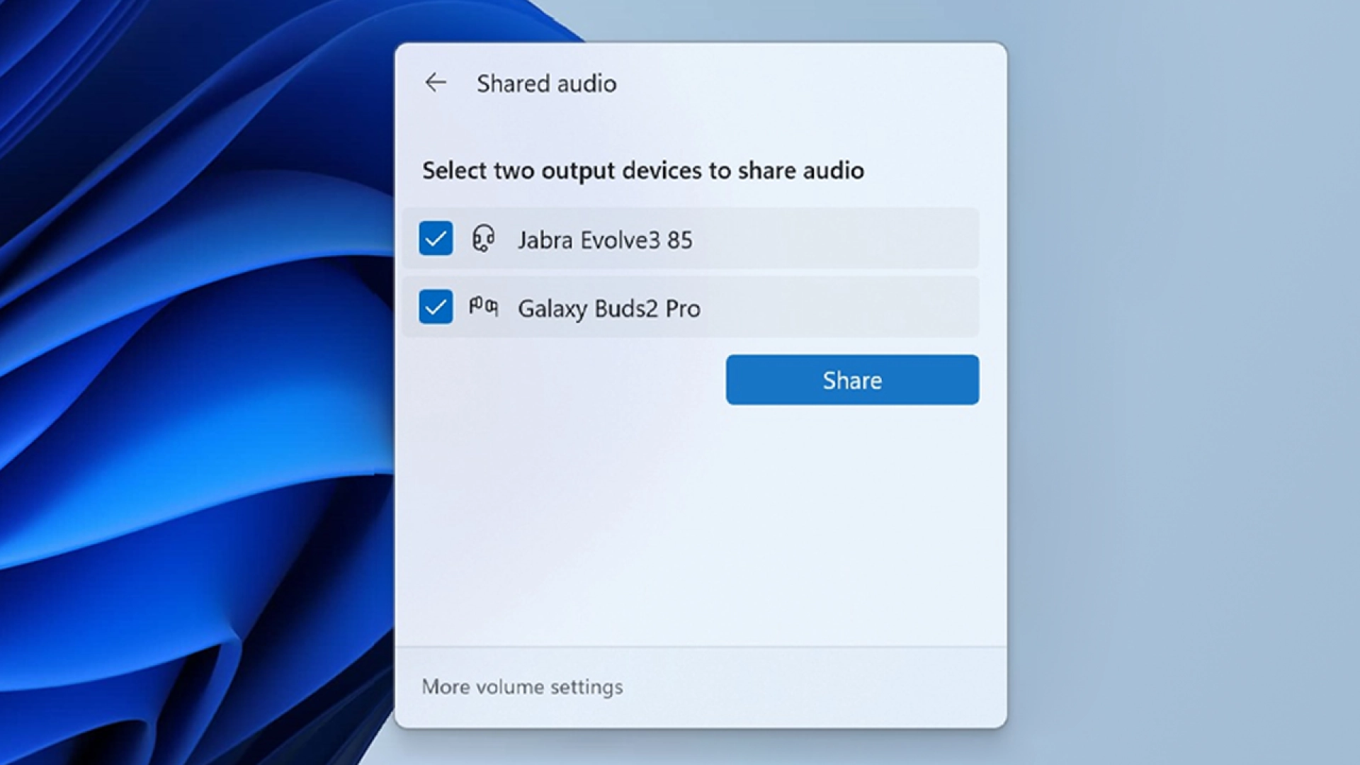 В Windows 11 появится возможность подключить две пары Bluetooth-наушников одновременно