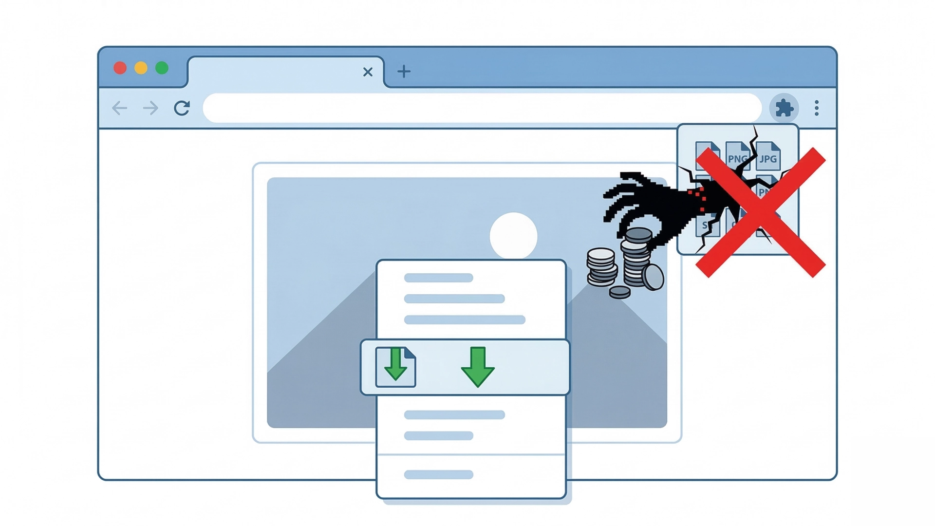 Google удалила из Chrome расширение Save image as Type с 1 млн пользователей
