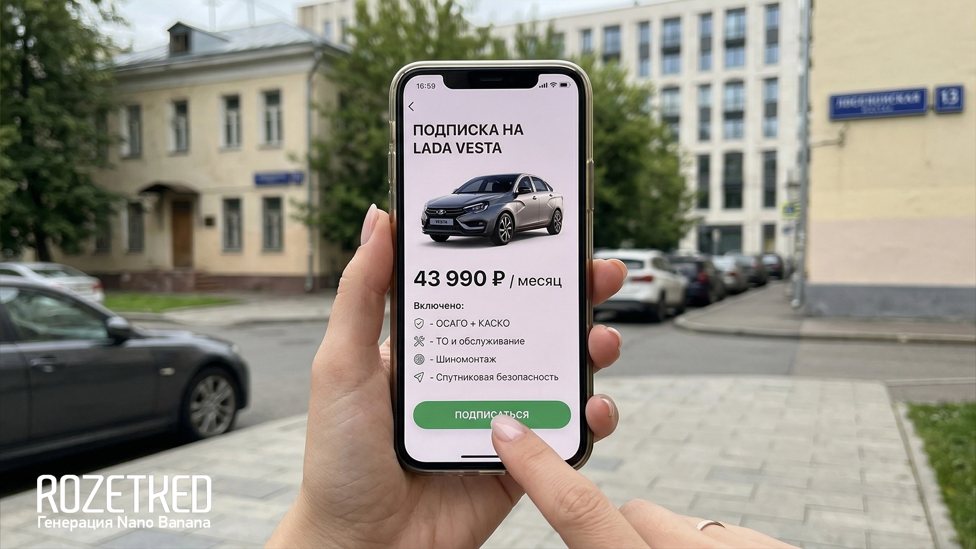 «АвтоВАЗ» рассматривает запуск подписки на Lada Vesta за 43 990 рублей в месяц