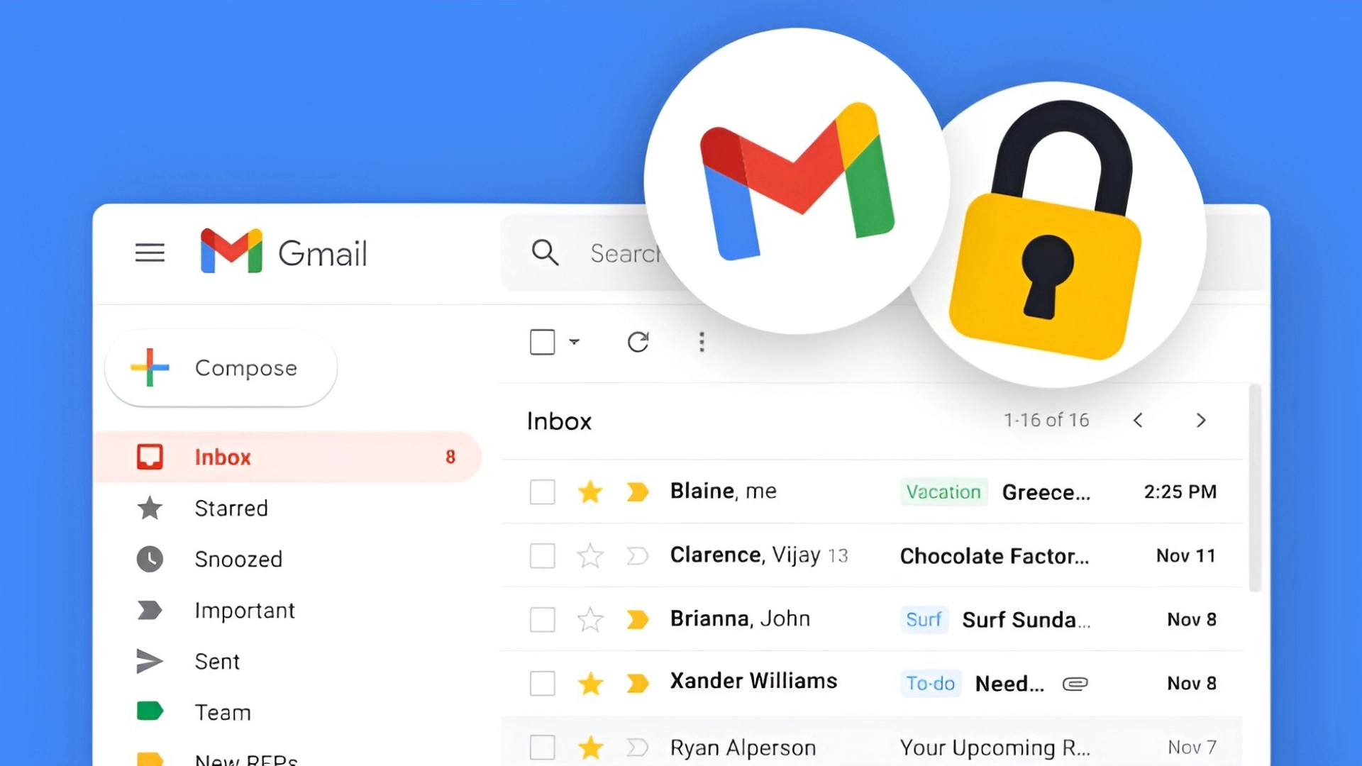 В мобильном приложении Gmail появилось нативное сквозное шифрование