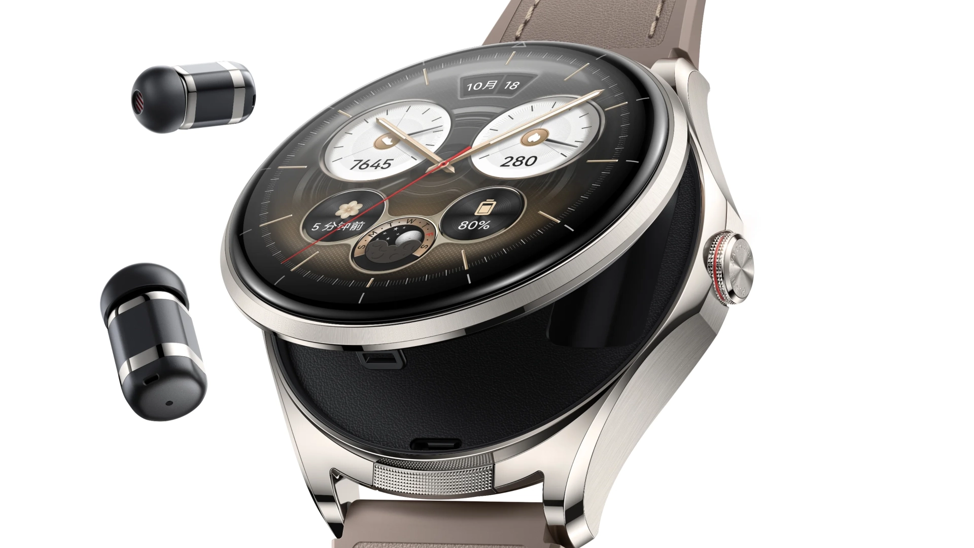 Huawei выпустила Watch Buds 2 — новое поколение умных часов со встроенными наушниками