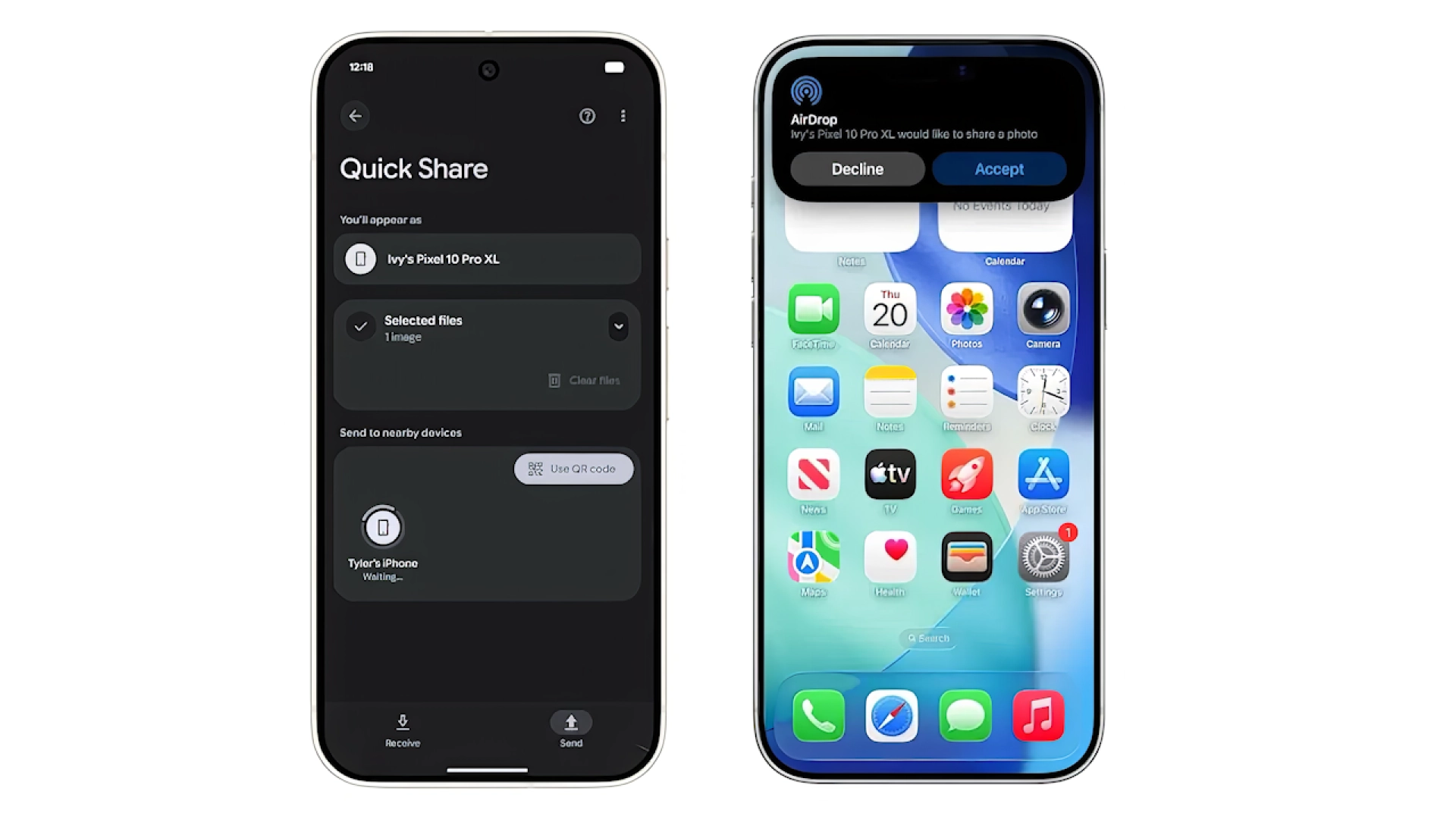 Oppo Find X9 Ultra и vivo X300 Ultra научились отправлять файлы по AirDrop