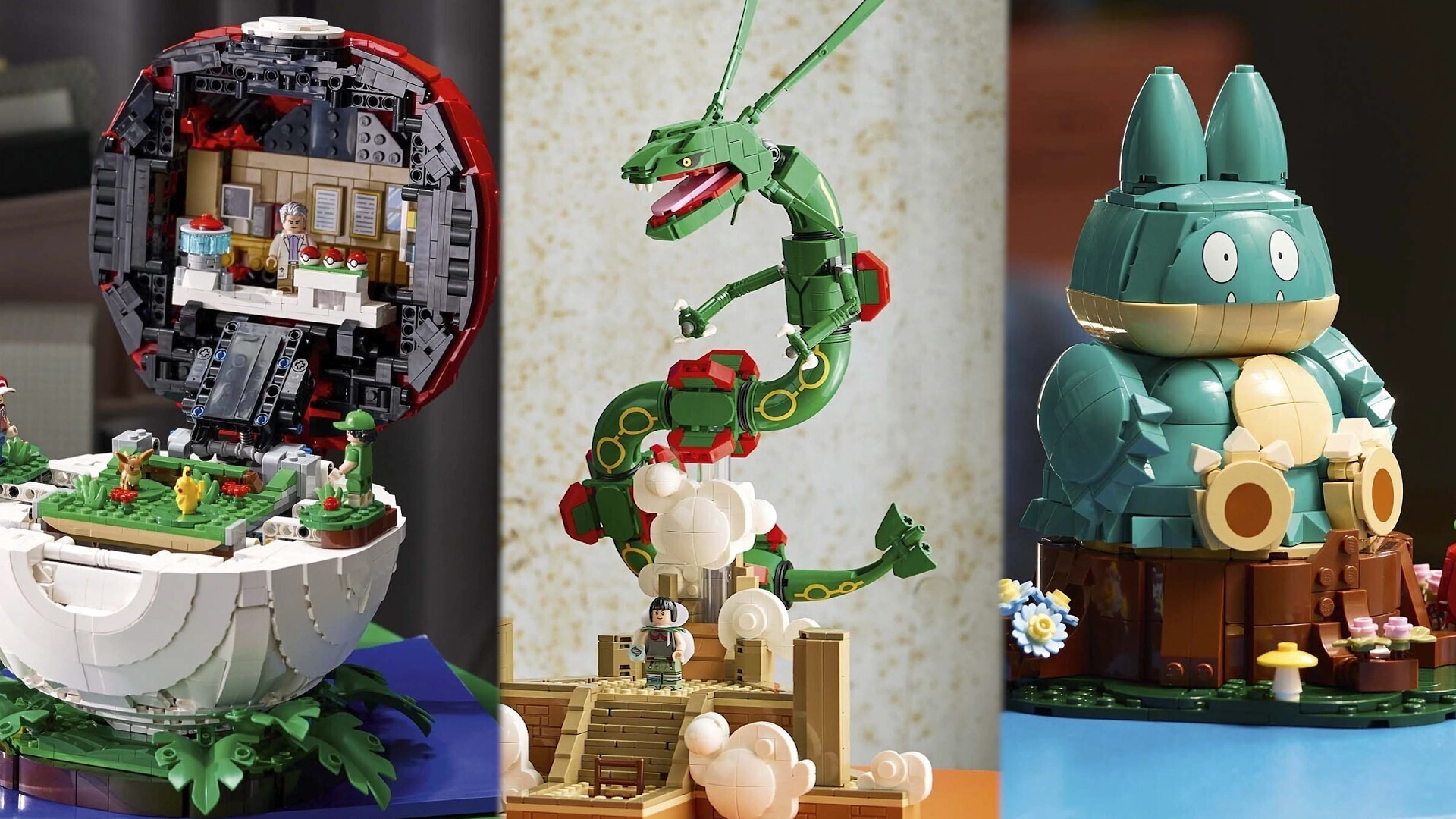LEGO представила пять новых конструкторов по «Покемонам»