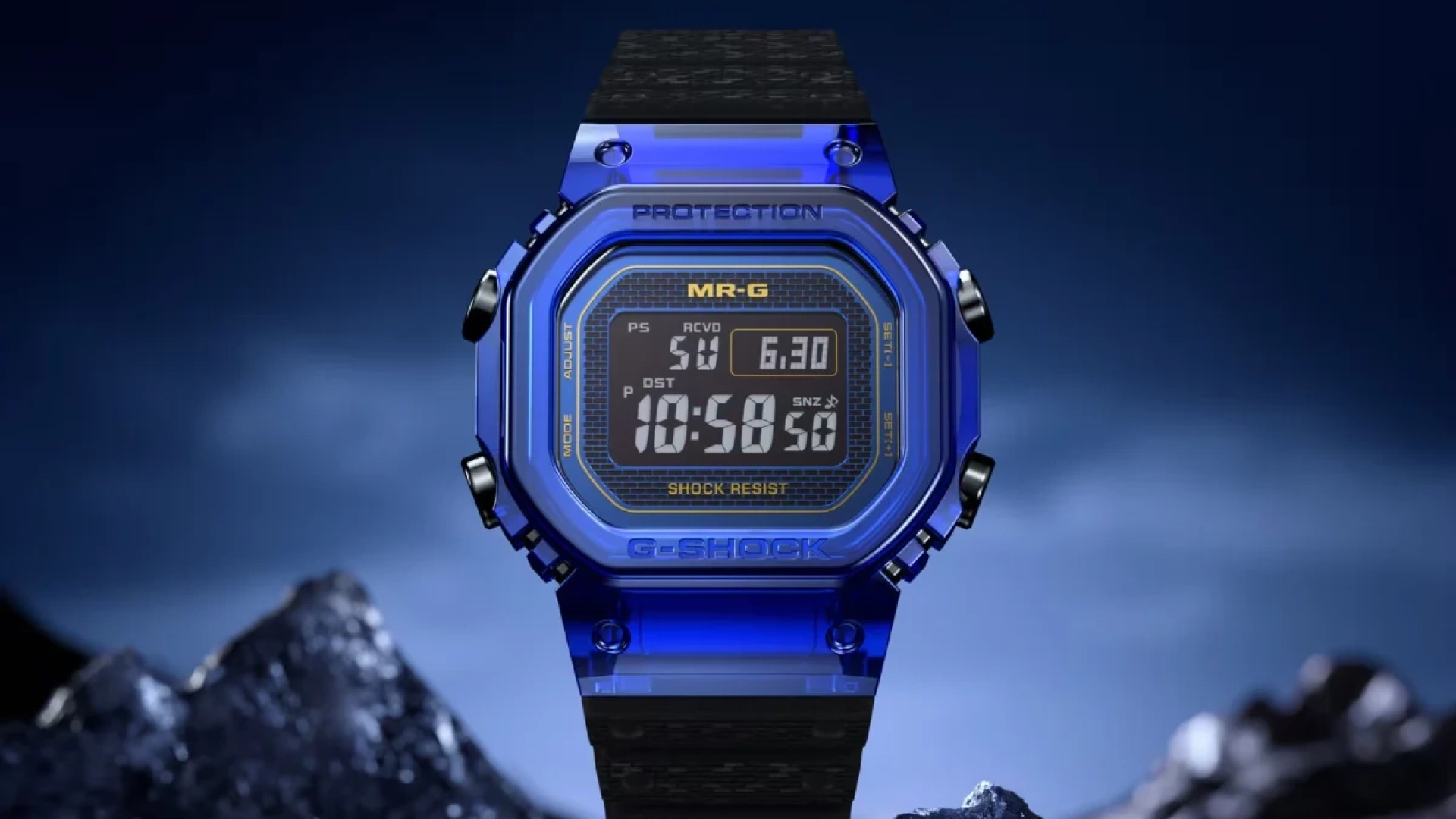 Casio представила лимитированную сапфировую версию часов G-Shock за 80 000 долларов