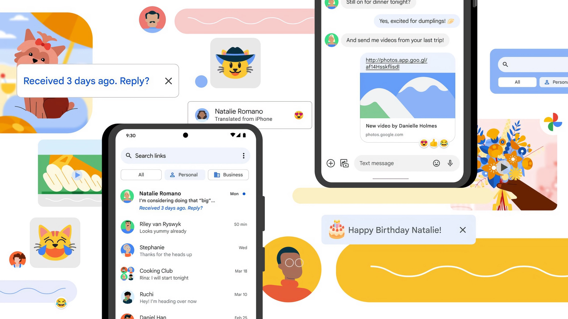 Google Messages преобразится с новыми функциями для удобства и защиты