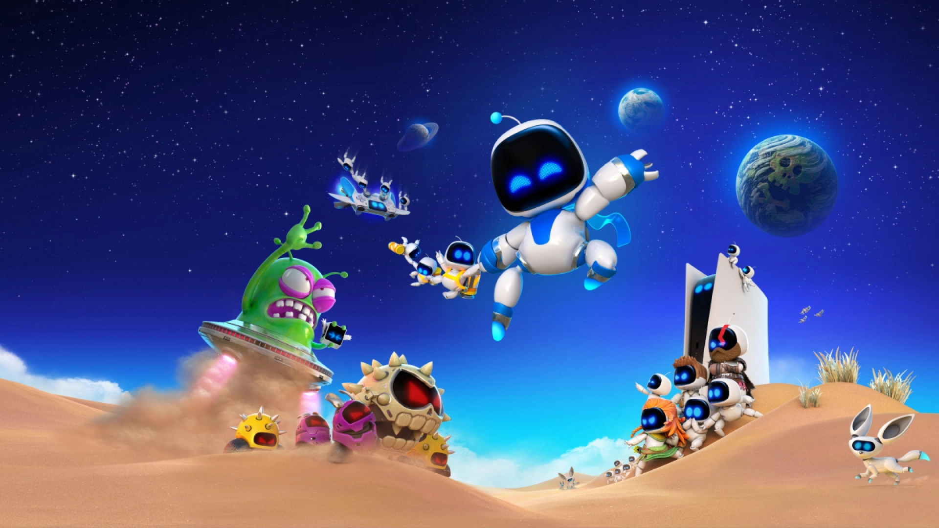 Видео: геймплей платформера Astro Bot